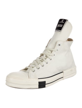 Rick Owens Drkshdw Canvas Sneakers