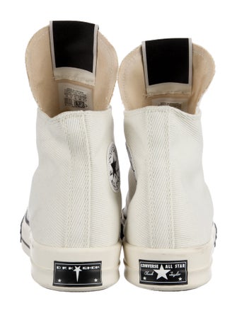 Rick Owens Drkshdw Canvas Sneakers