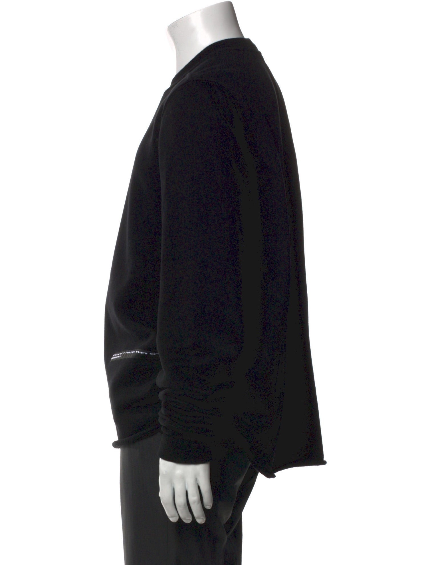 Rick Owens Drkshdw Crew Neck Long Sleeve Sweatshirt