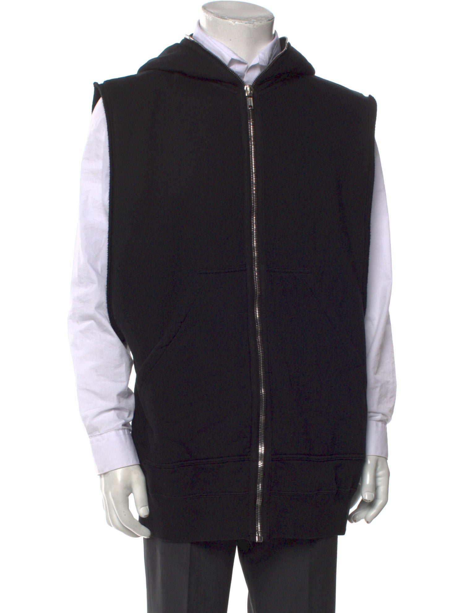 Rick Owens Drkshdw 2019 Sleeveless Gimp Hoodie