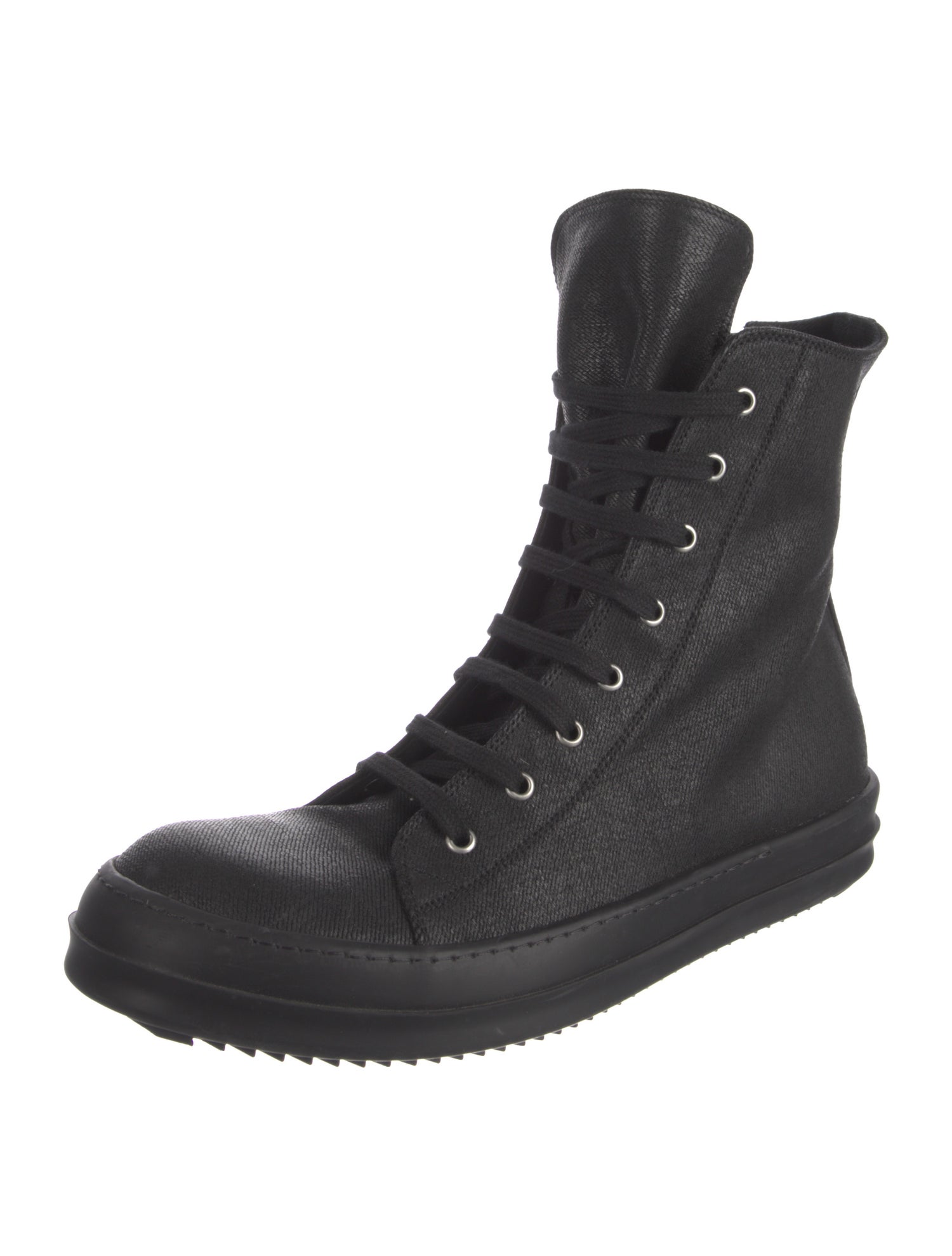 Rick Owens Drkshdw Canvas Sneakers