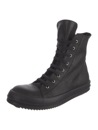 Rick Owens Drkshdw Canvas Sneakers