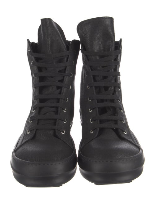 Rick Owens Drkshdw Canvas Sneakers