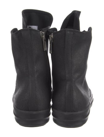 Rick Owens Drkshdw Canvas Sneakers