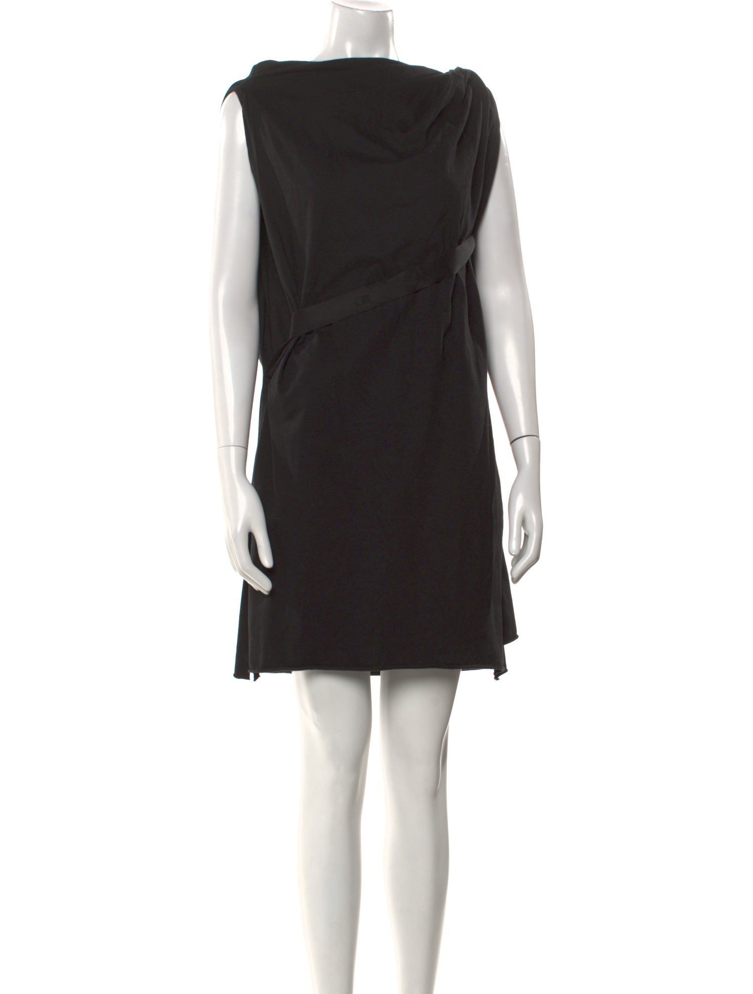 Rick Owens Drkshdw Cowl Neck Mini Dress
