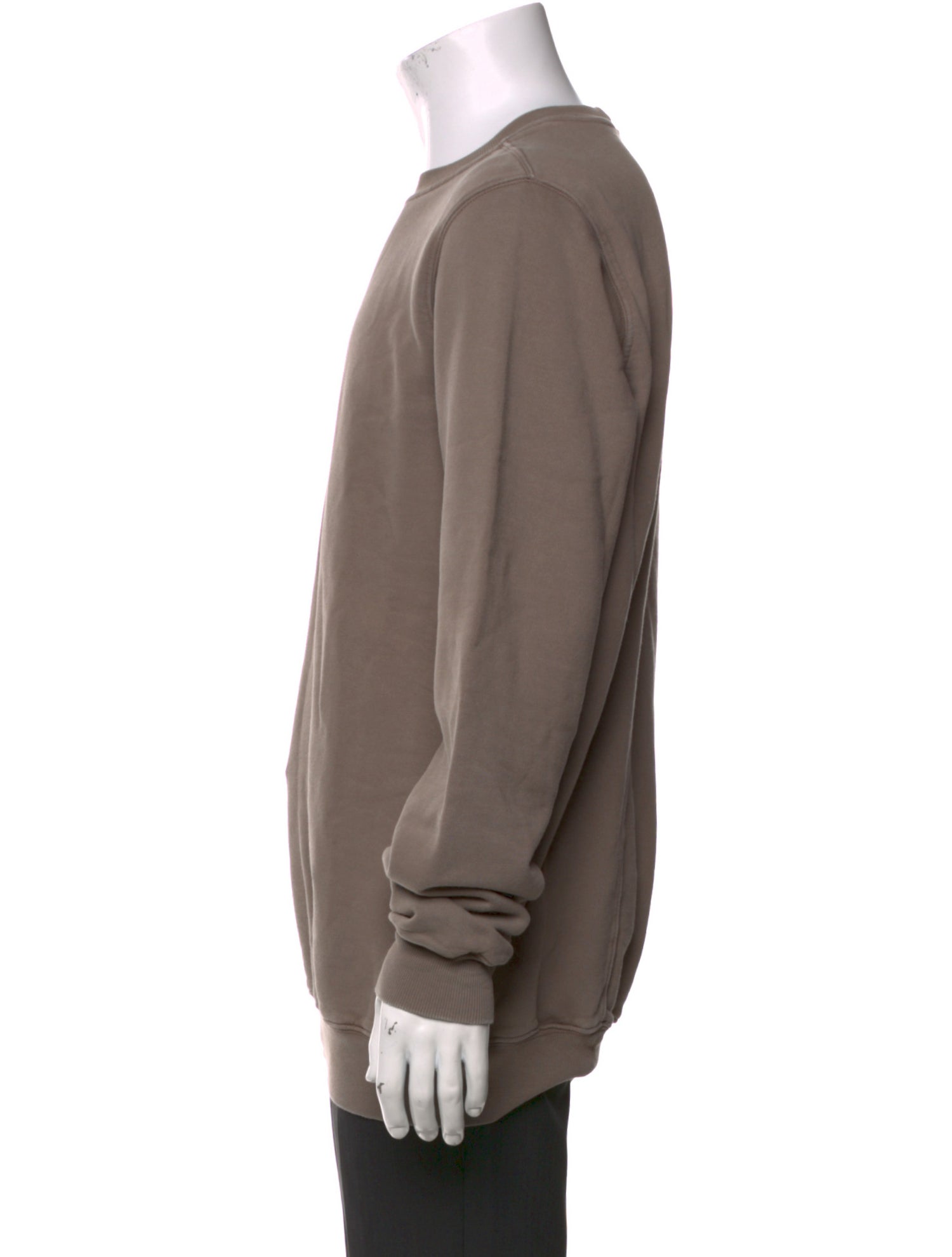 Rick Owens Drkshdw Crew Neck Long Sleeve Pullover