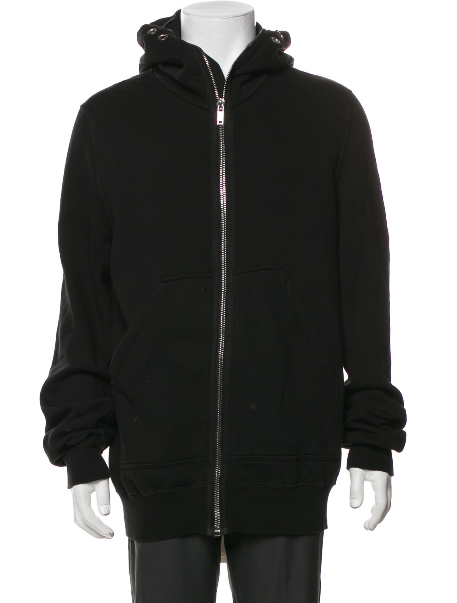 Rick Owens Drkshdw Crew Neck Long Sleeve Hoodie