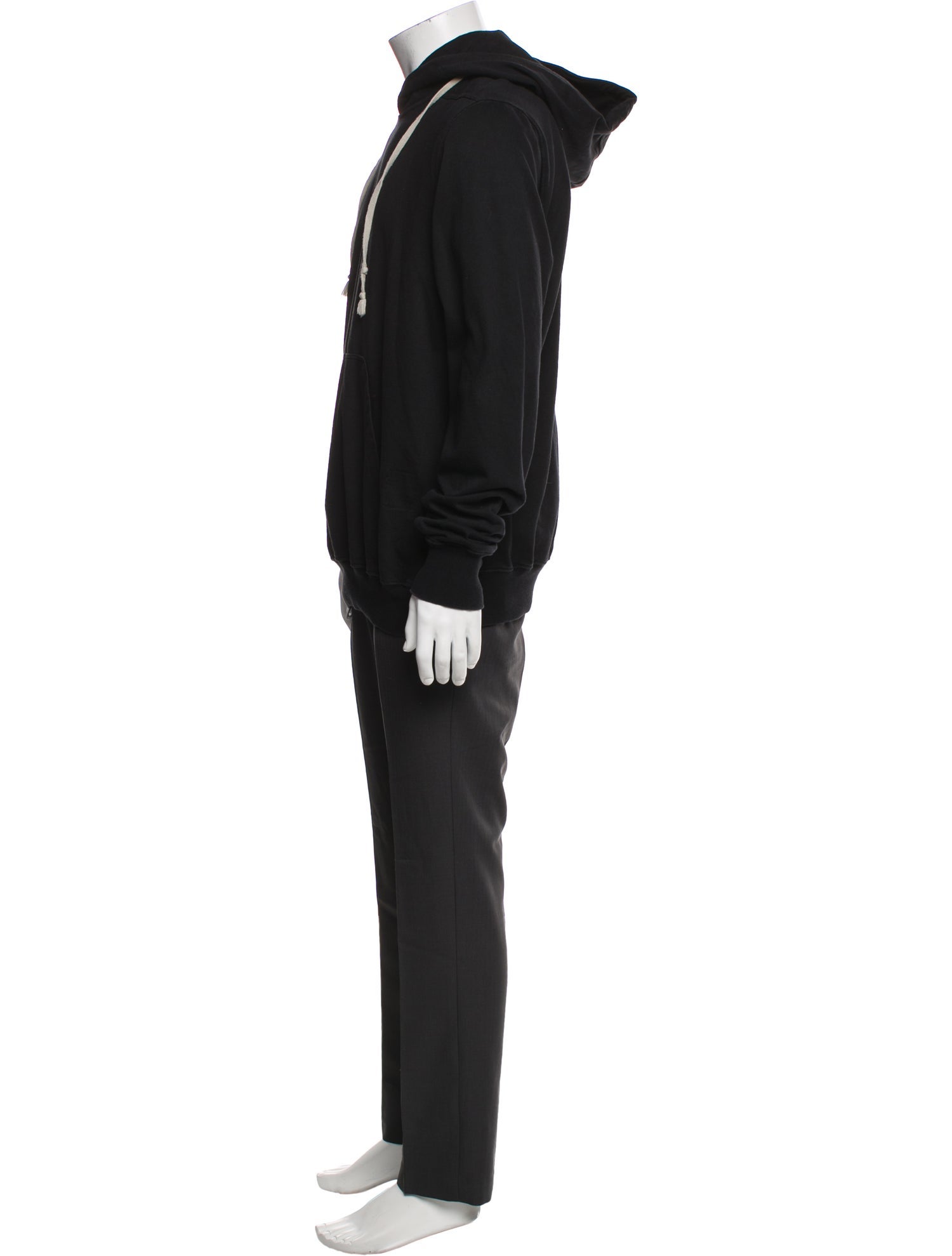Rick Owens Drkshdw Crew Neck Long Sleeve Hoodie
