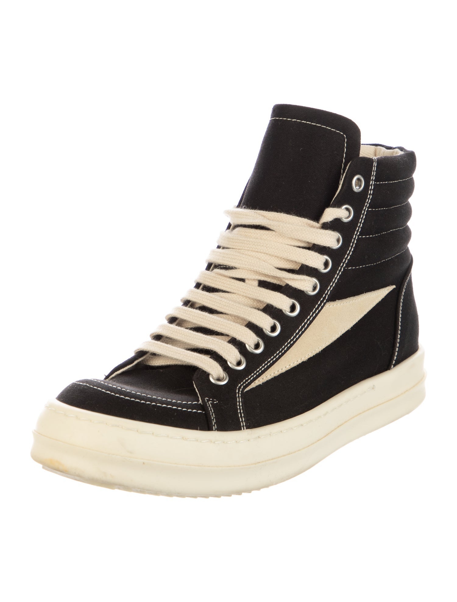 Rick Owens Drkshdw Canvas Sneakers