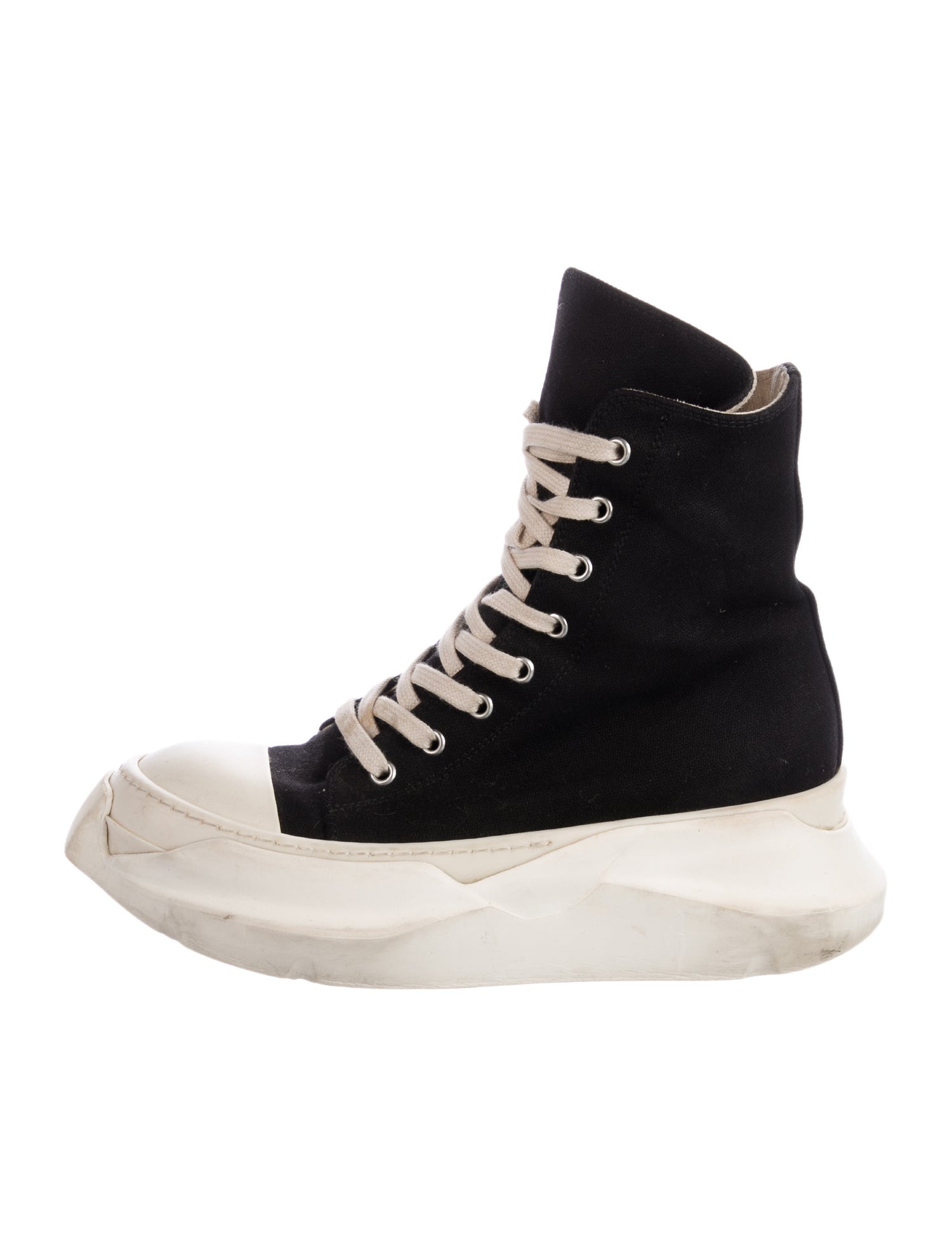 Rick Owens Drkshdw Canvas Sock Sneakers