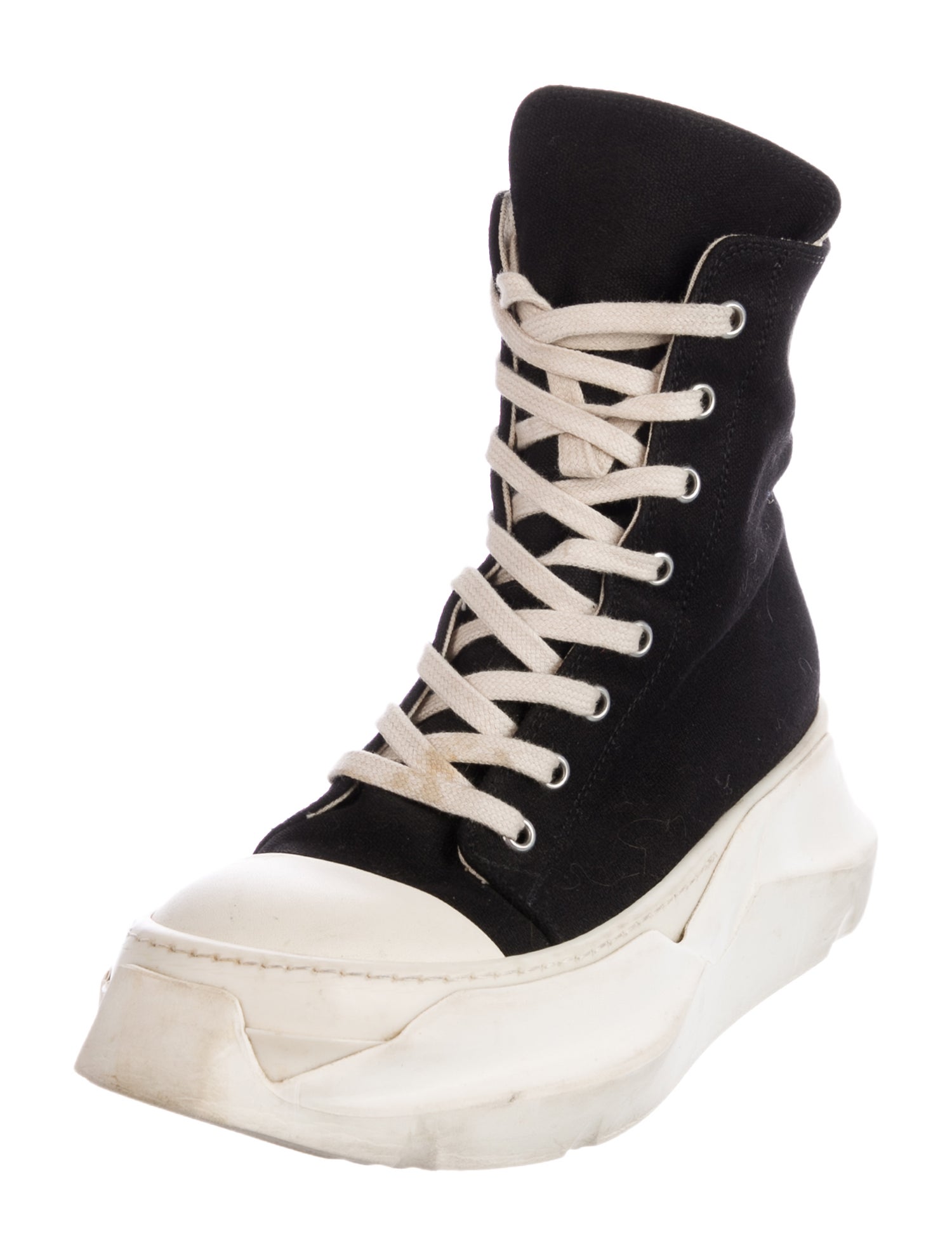 Rick Owens Drkshdw Canvas Sock Sneakers
