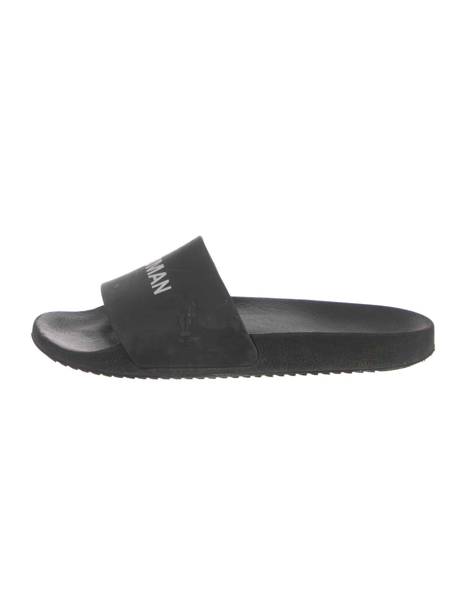 Rick Owens Drkshdw Rubber Slides