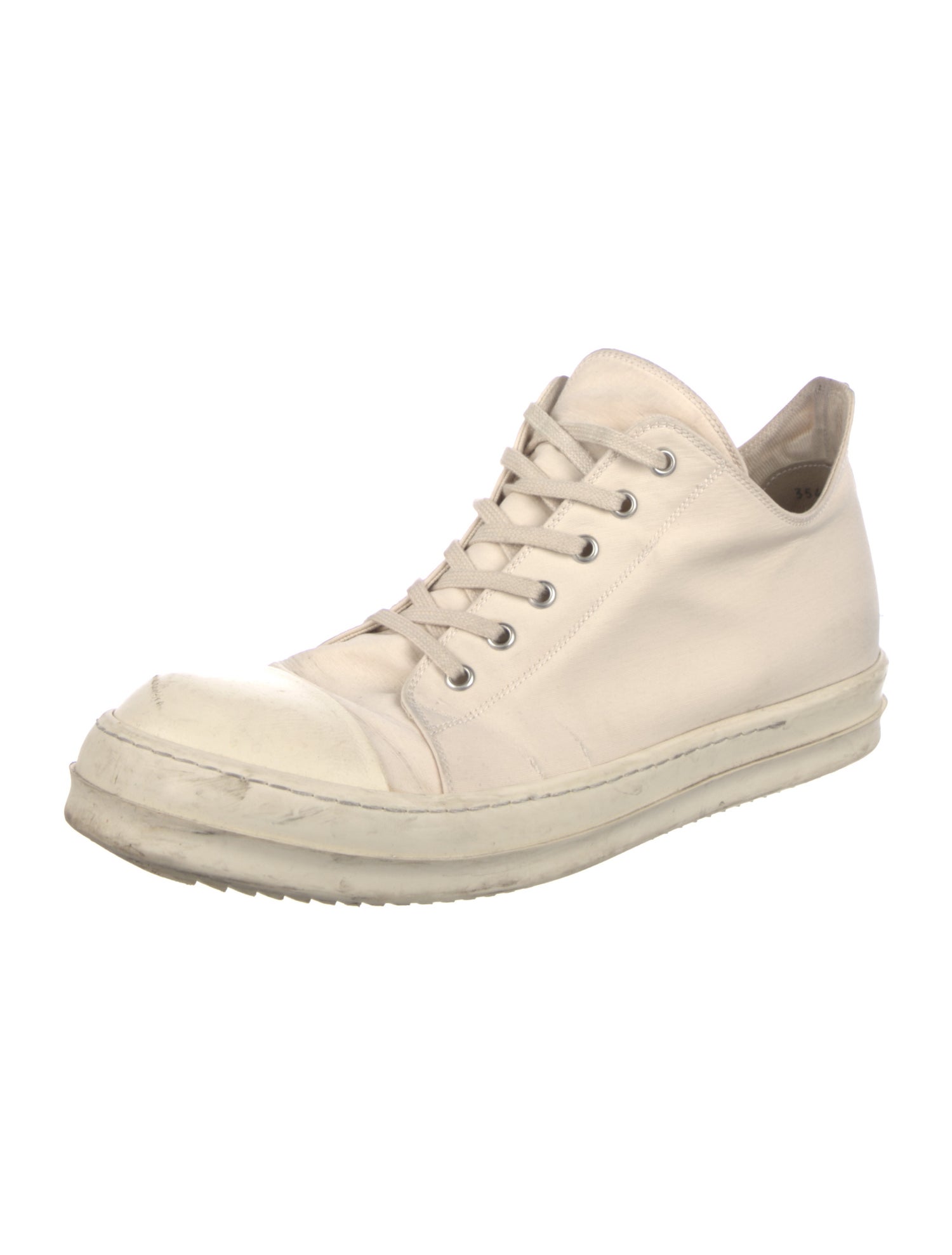 Rick Owens Drkshdw Canvas Sneakers