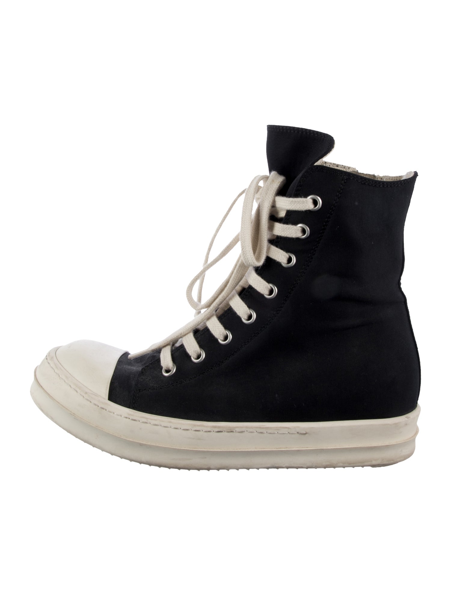 Rick Owens Drkshdw Canvas Sneakers