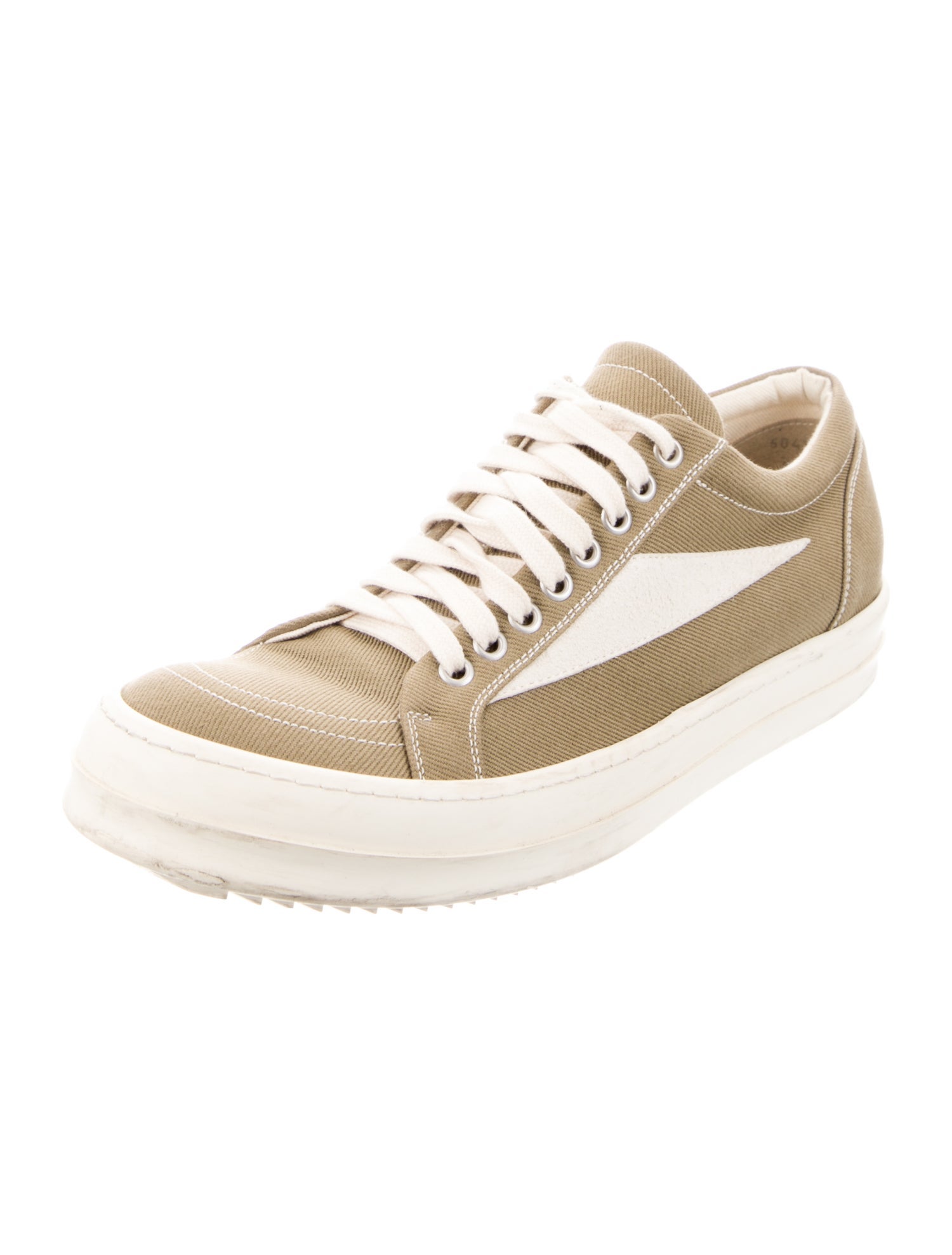 Rick Owens Drkshdw Canvas Sneakers