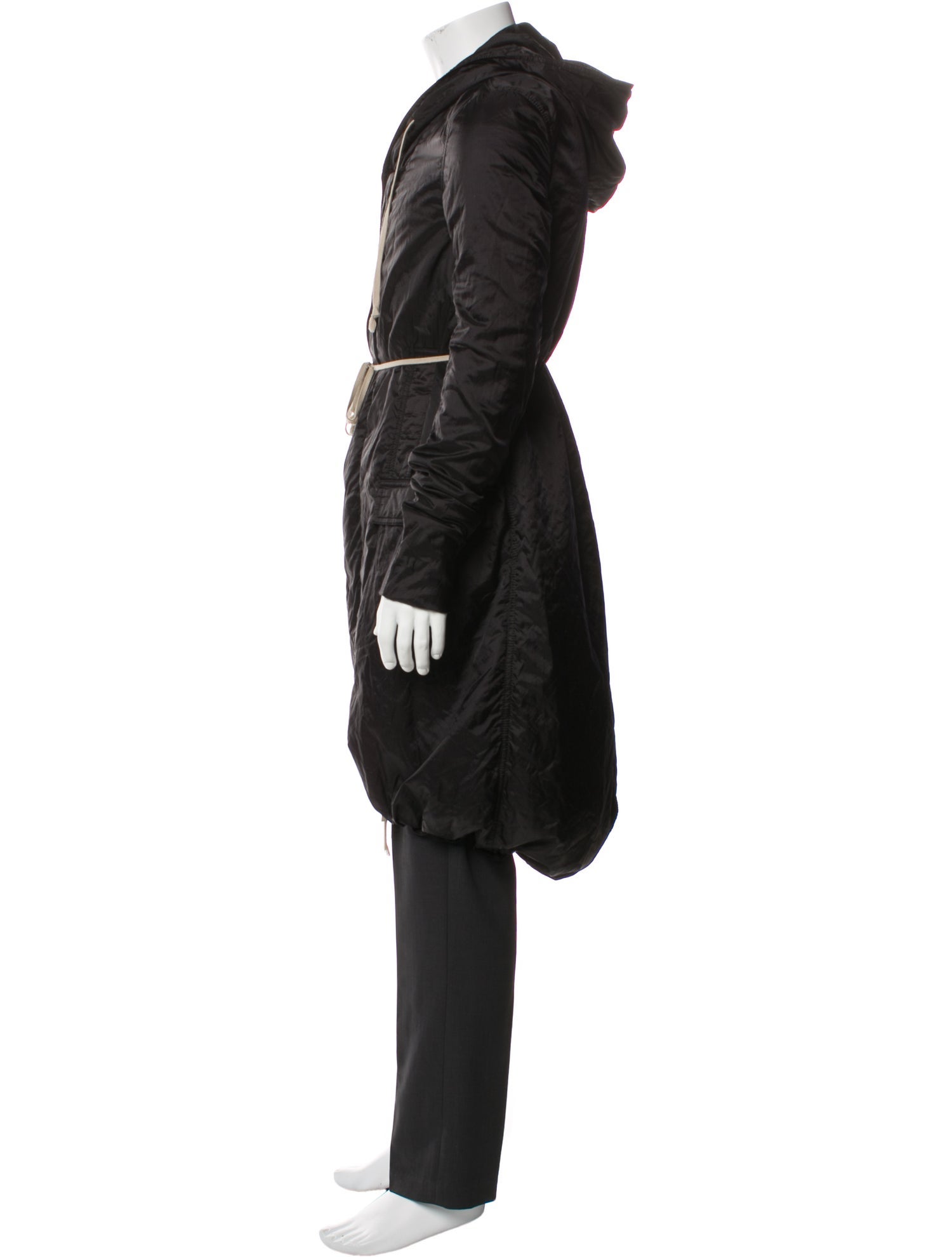 Rick Owens Drkshdw Graphic Print Parka