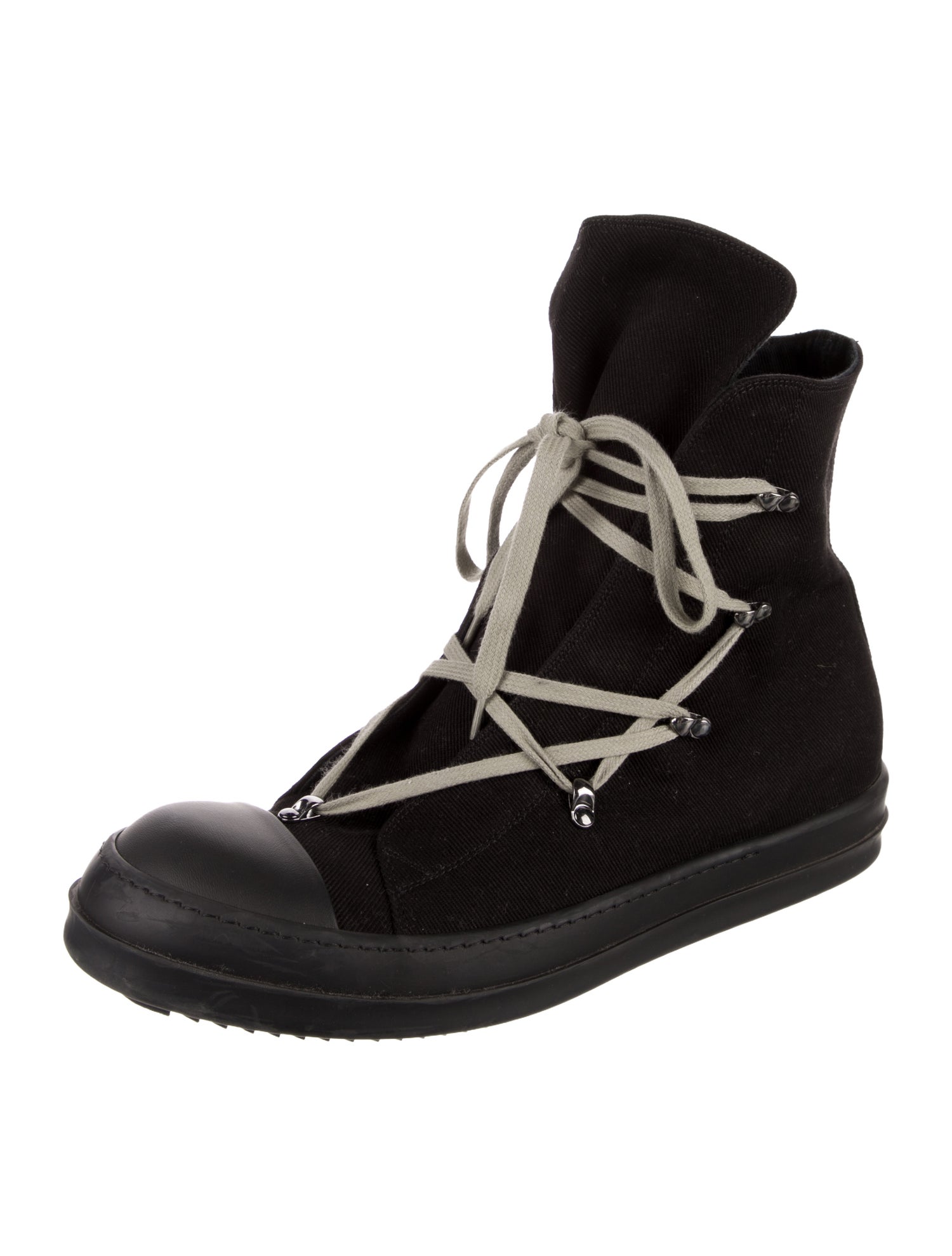 Rick Owens Drkshdw Canvas Sneakers