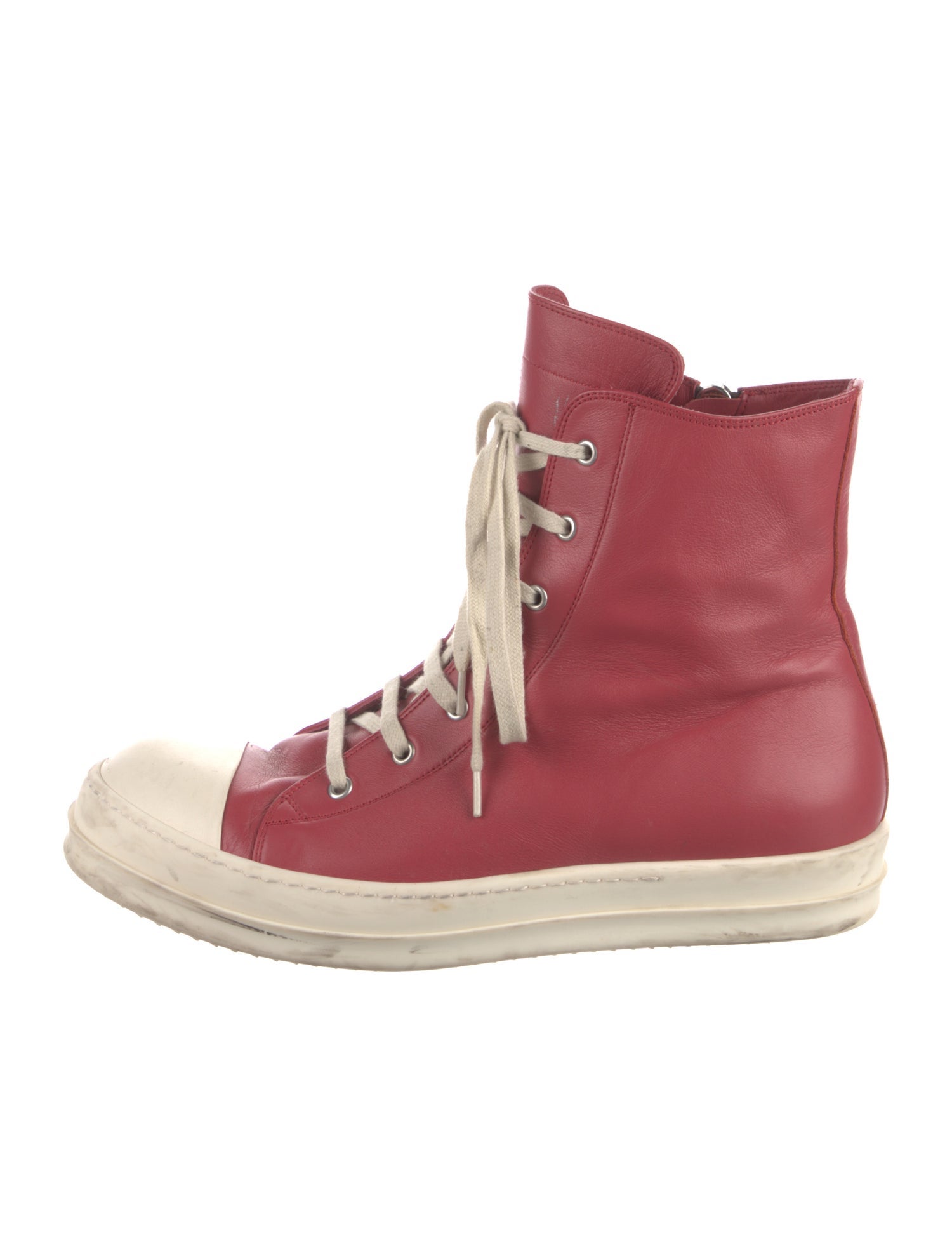 Rick Owens Drkshdw Leather Sneakers