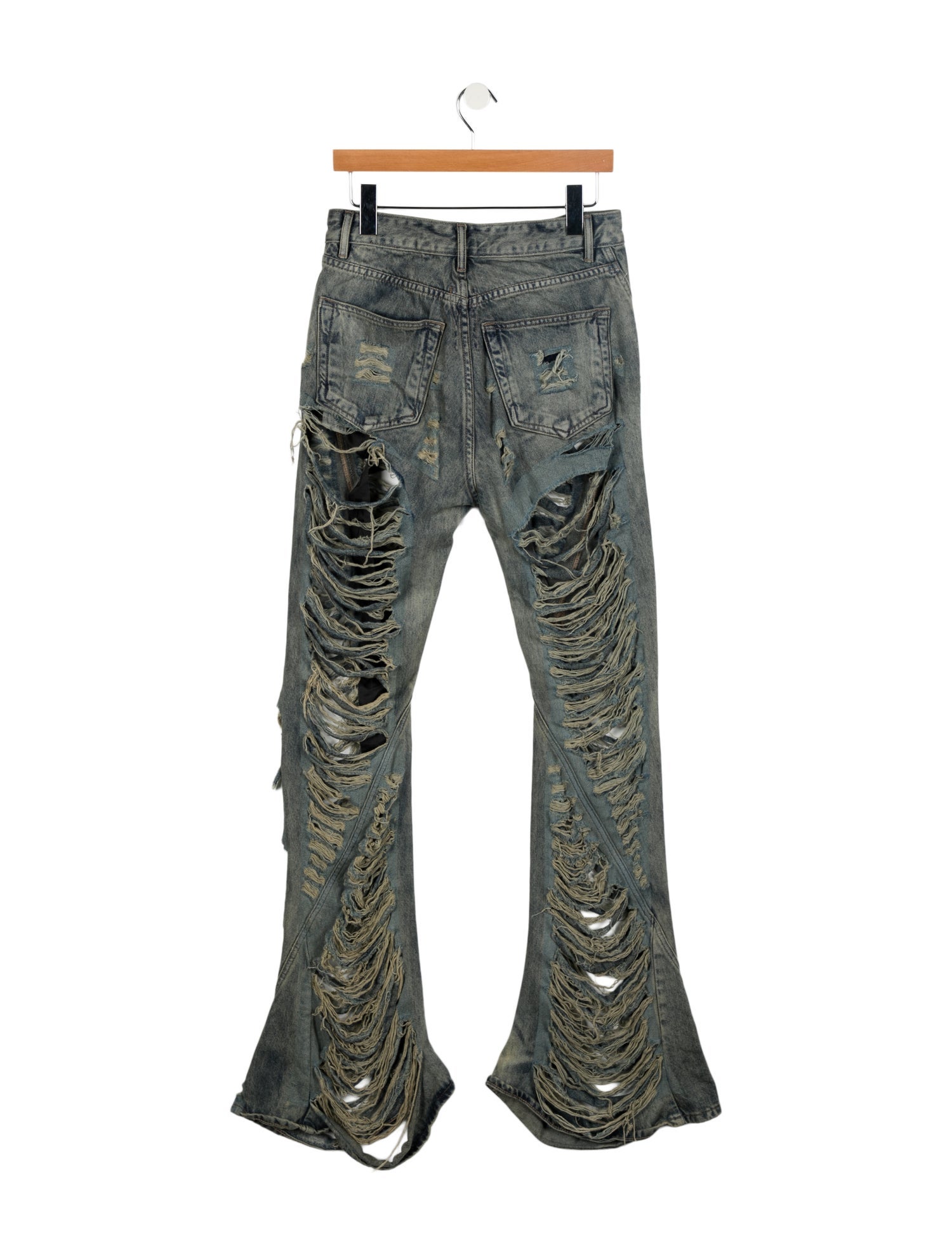 Rick Owens Drkshdw Tyrone Slit Cut Skinny Jeans - Black, 9