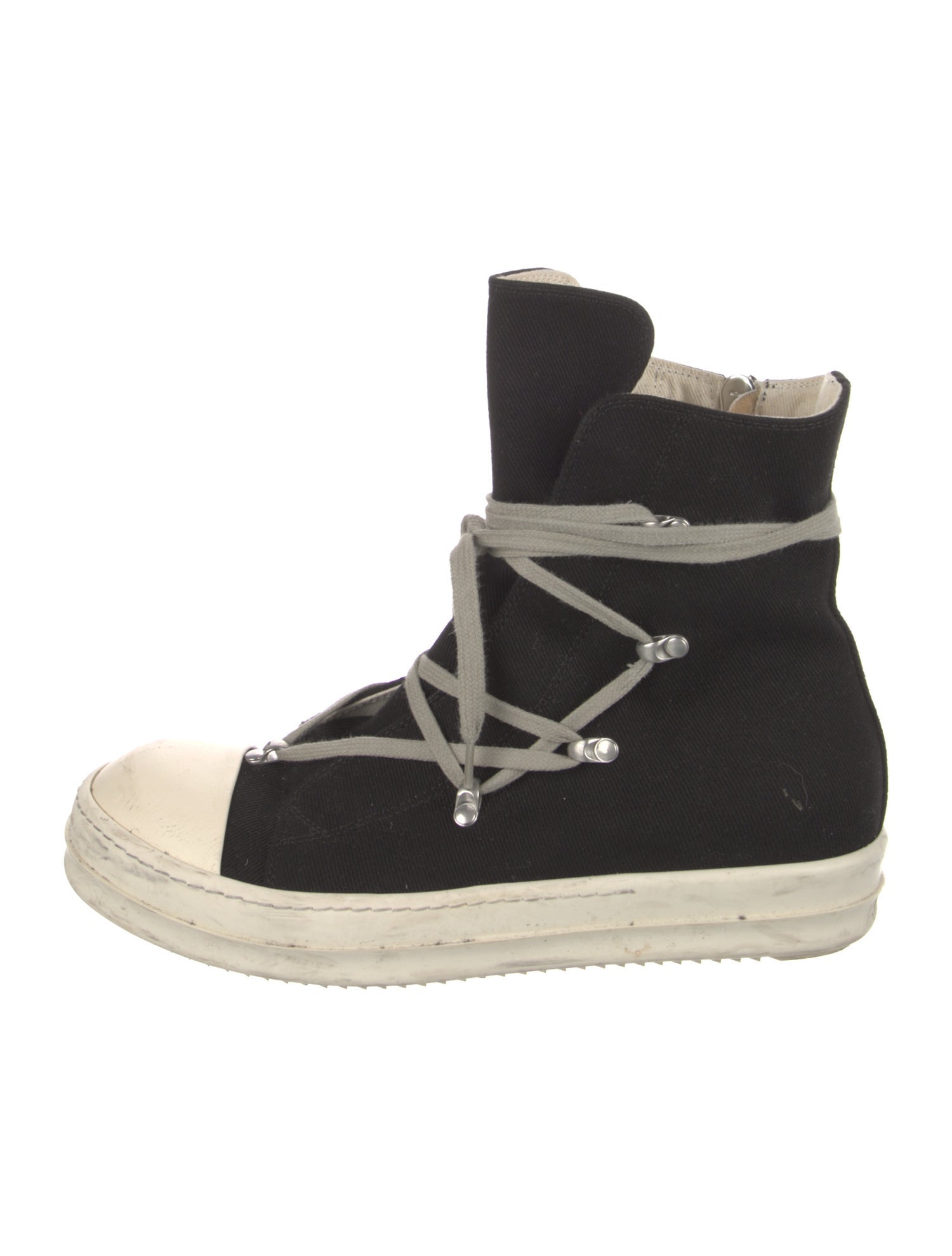 Rick Owens Drkshdw Canvas Sneakers