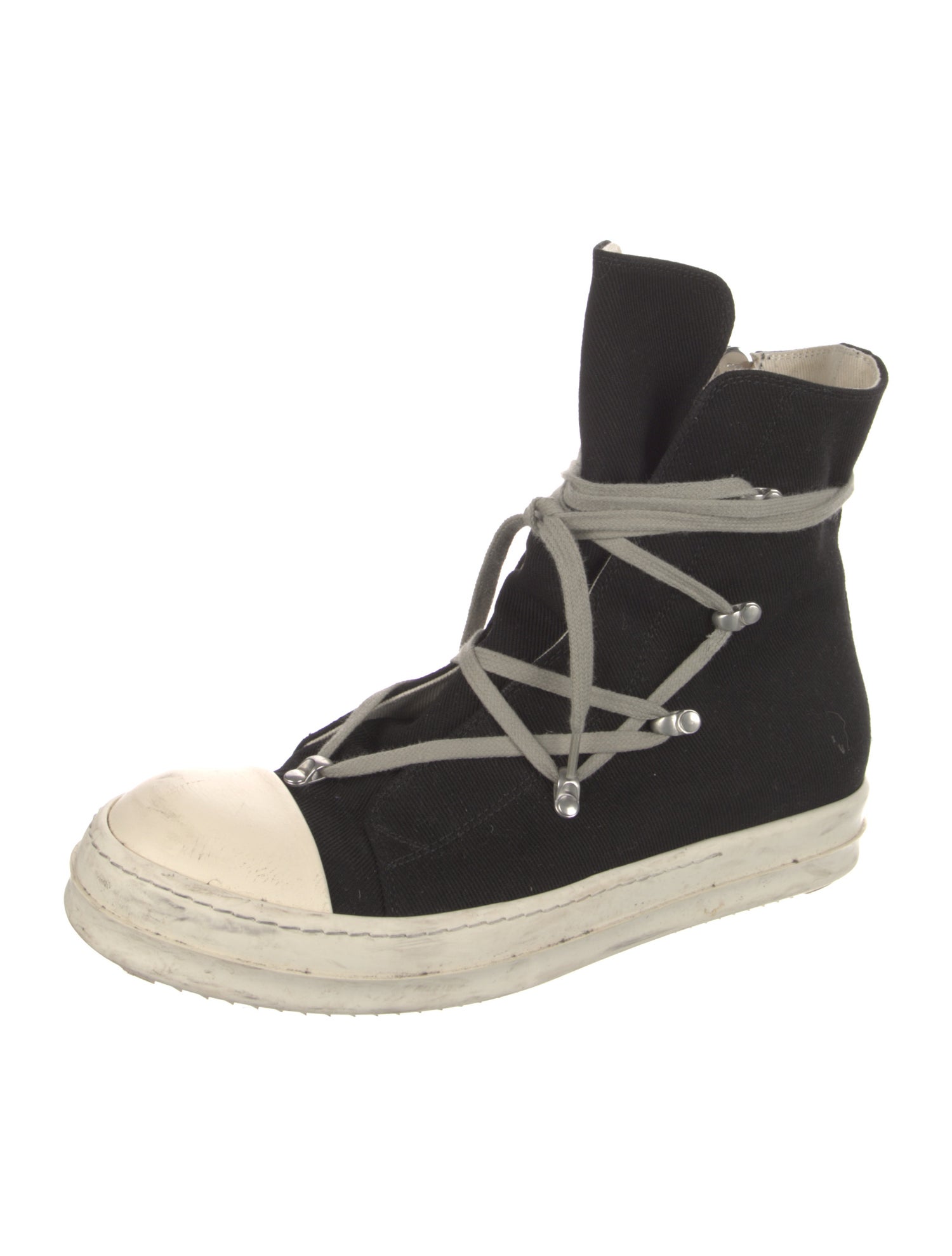 Rick Owens Drkshdw Canvas Sneakers