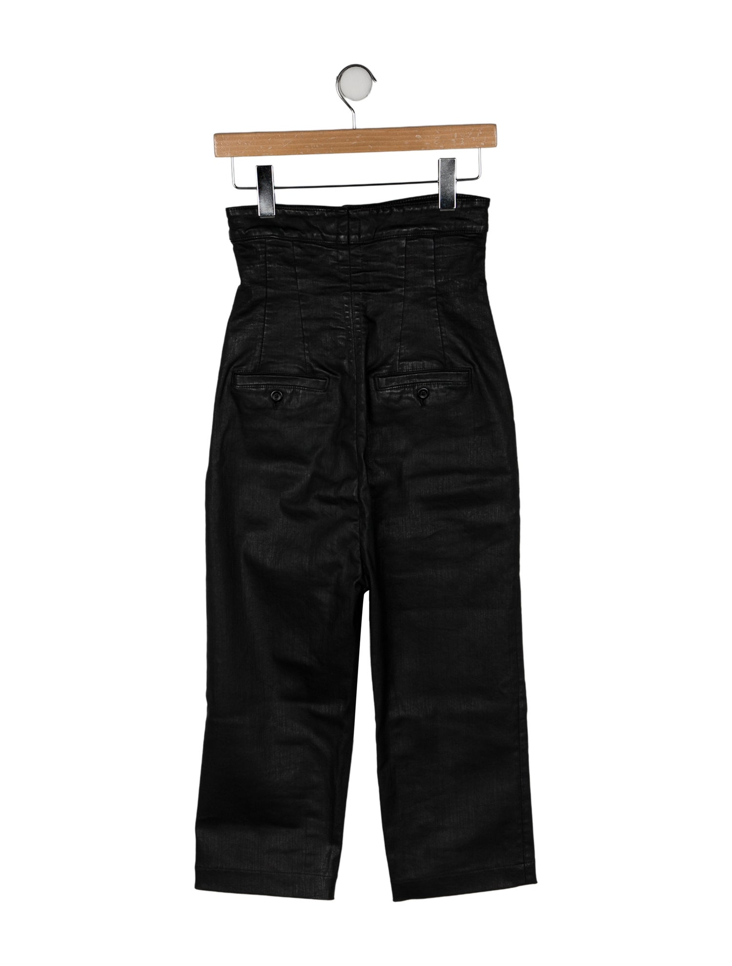 Rick Owens Drkshdw High-Rise Straight Leg Jeans