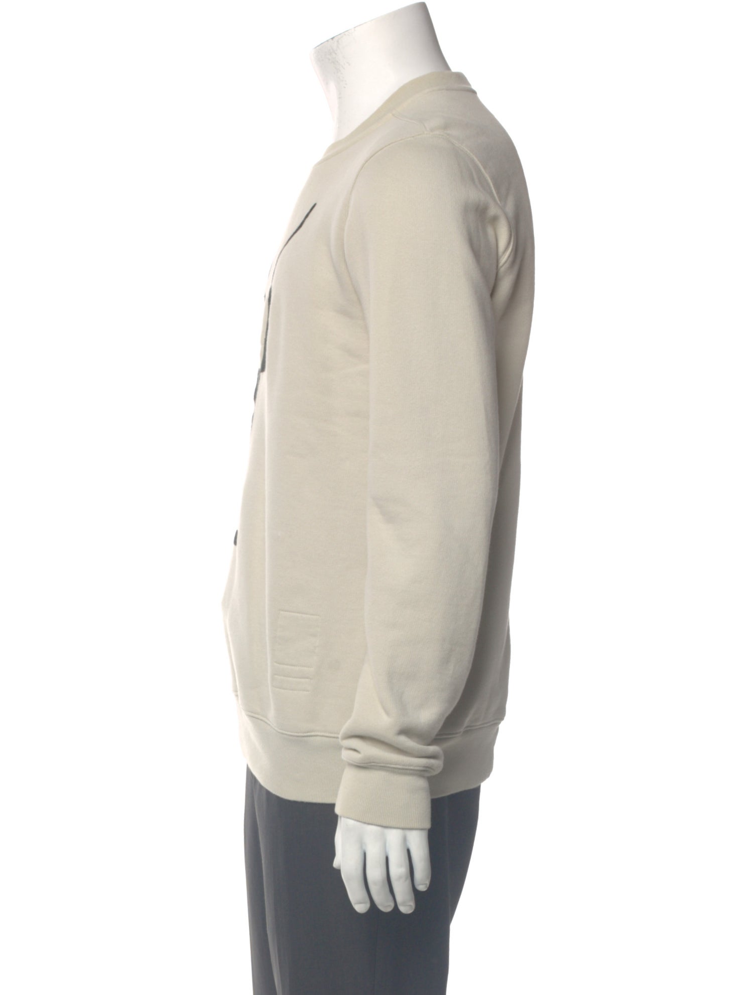 Rick Owens Drkshdw Graphic Print Crew Neck Pullover