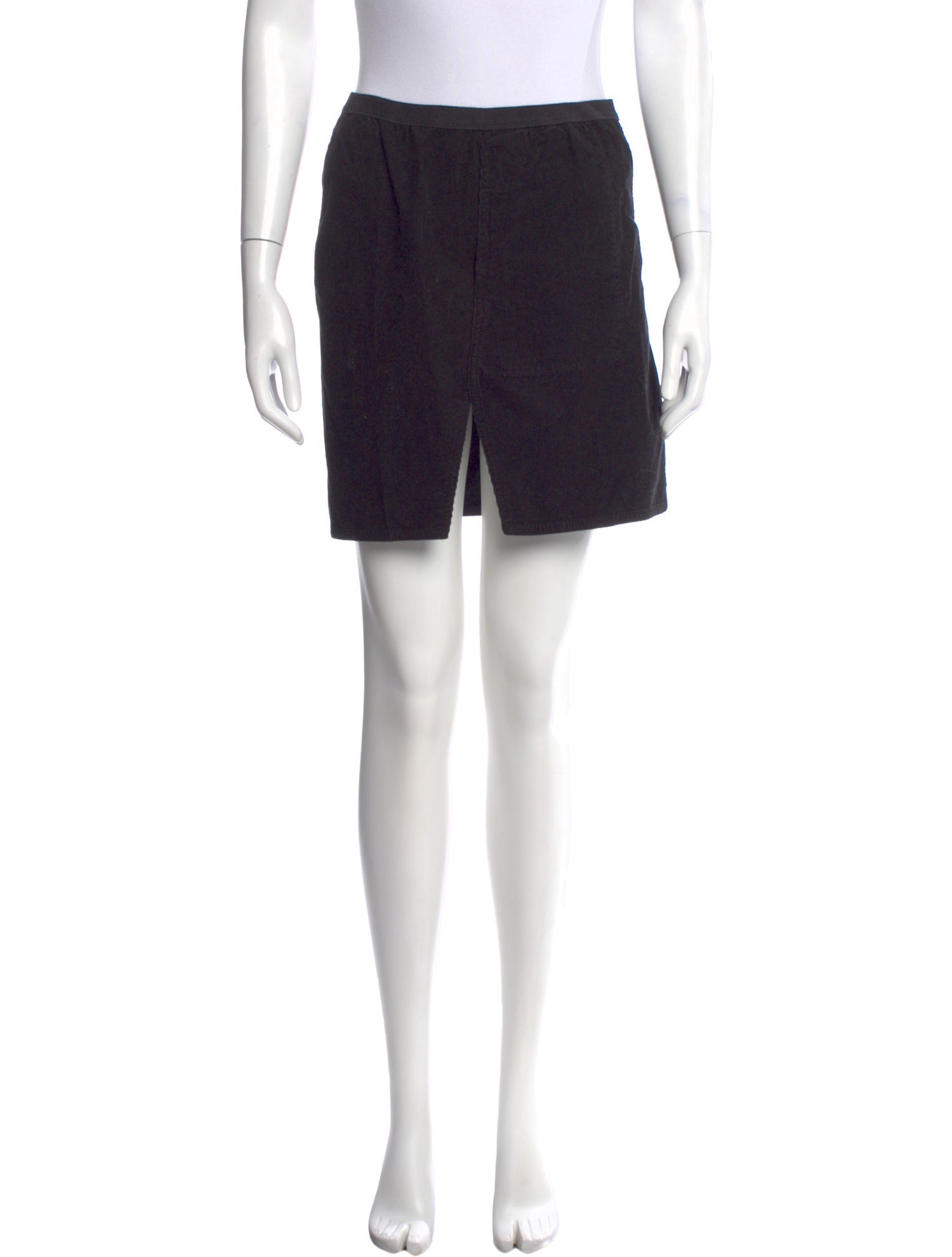 Rick Owens Drkshdw Raw-Edge Trim Mini Skirt