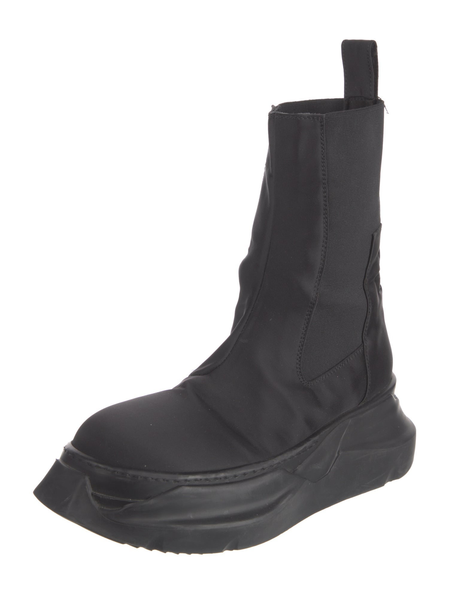 Rick Owens Drkshdw Nylon Chelsea Boots