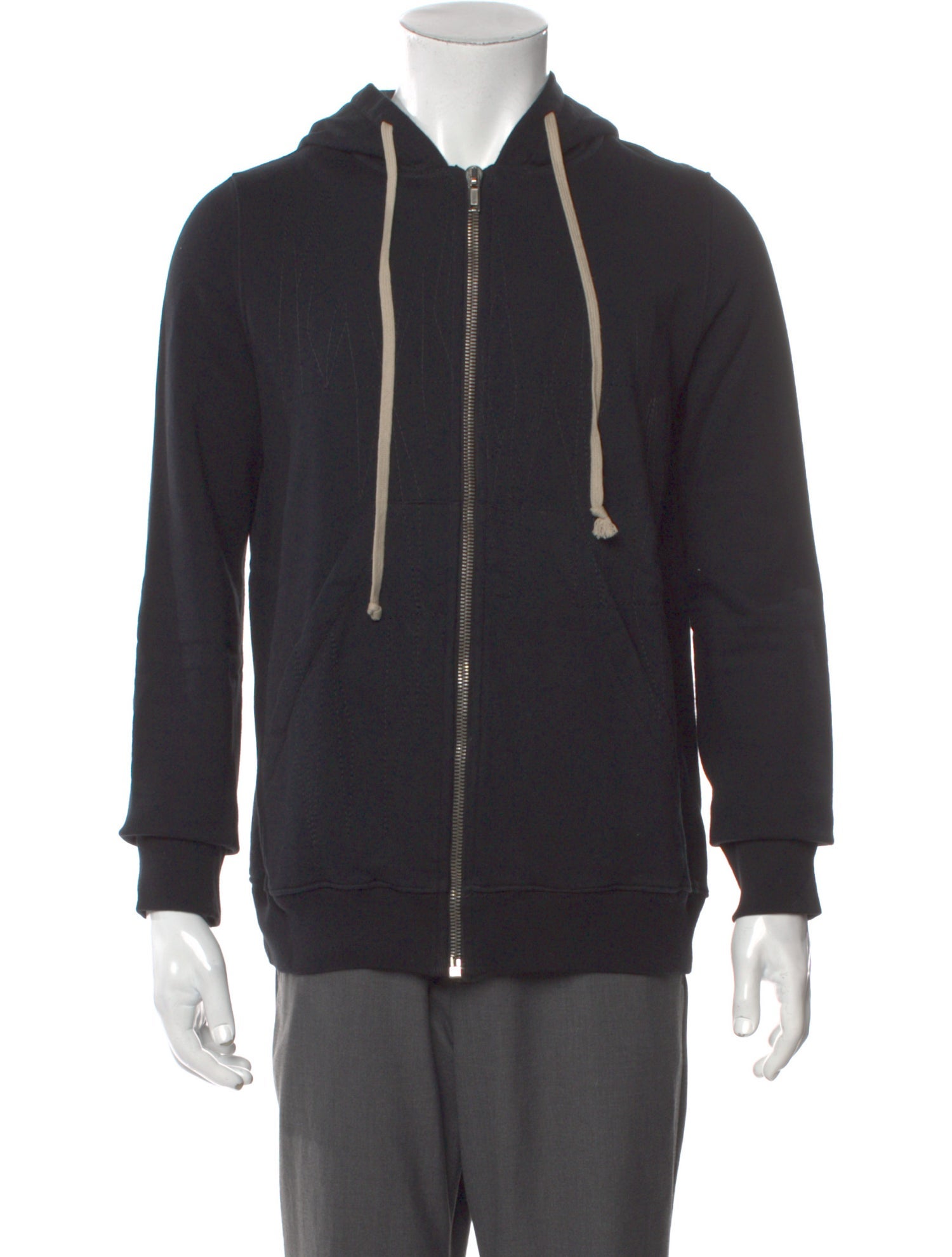 Rick Owens Drkshdw Crew Neck Long Sleeve Hoodie