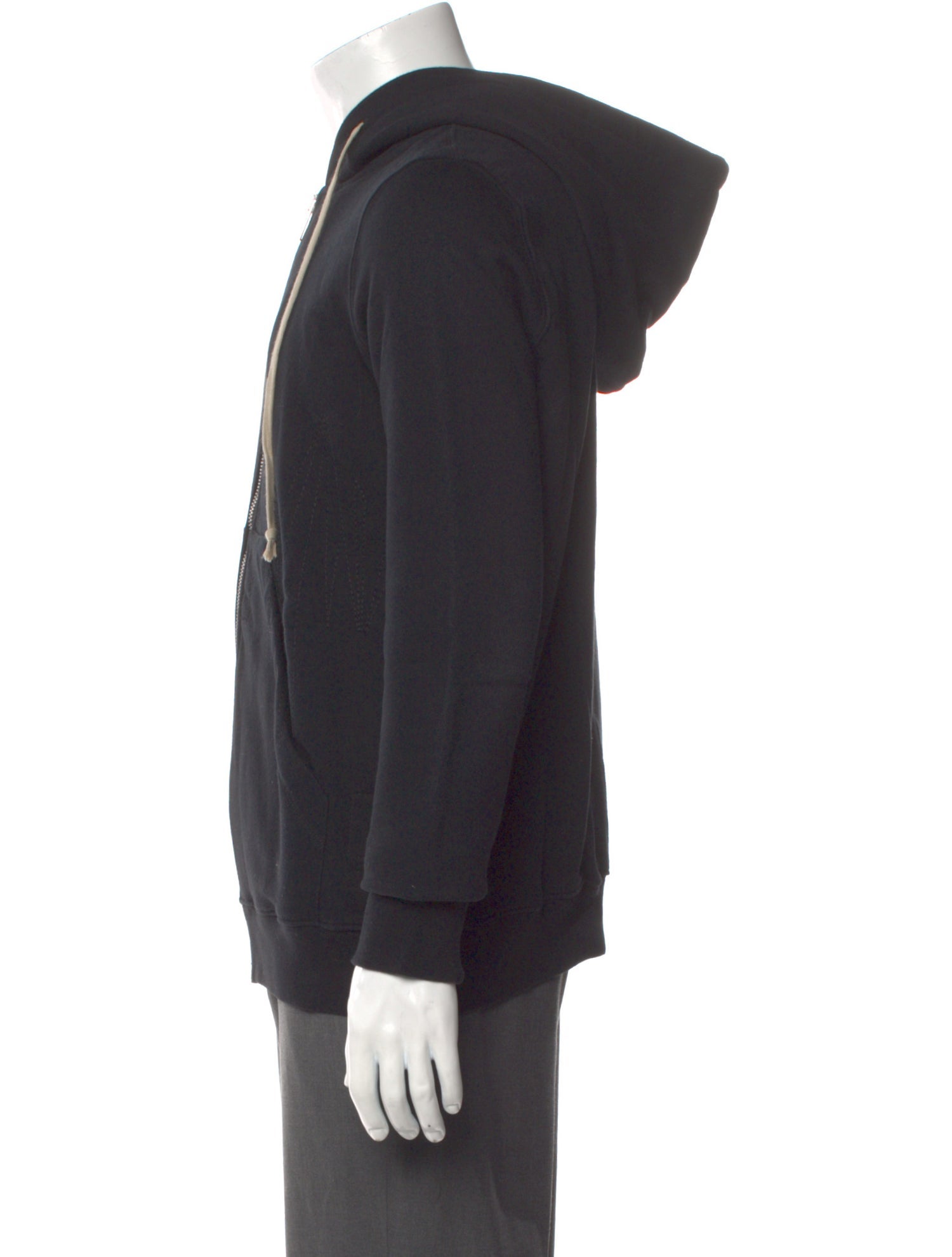Rick Owens Drkshdw Crew Neck Long Sleeve Hoodie