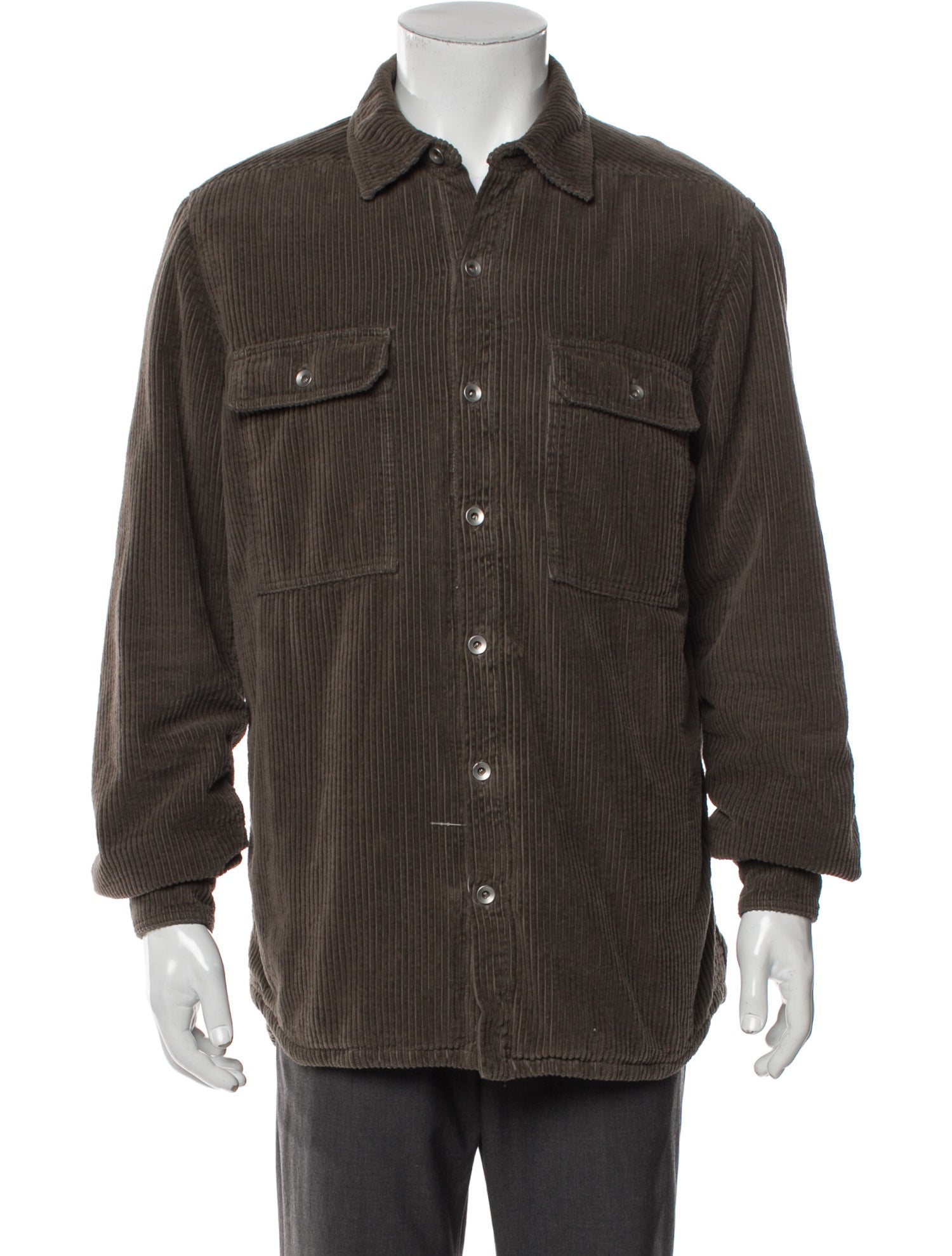 Rick Owens Drkshdw Striped Utility Jacket