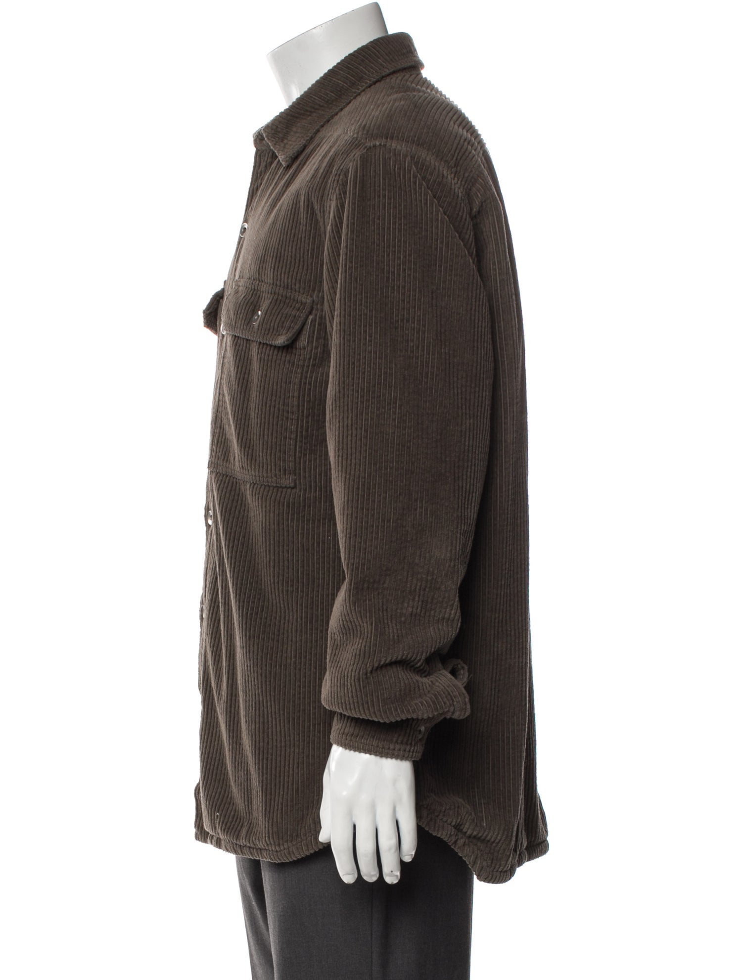 Rick Owens Drkshdw Striped Utility Jacket