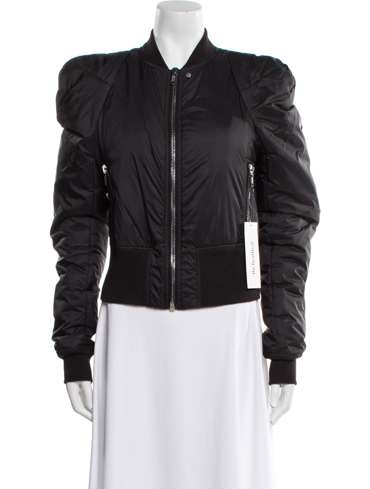 Rick Owens Drkshdw Flight Puffer Bomber Jacket