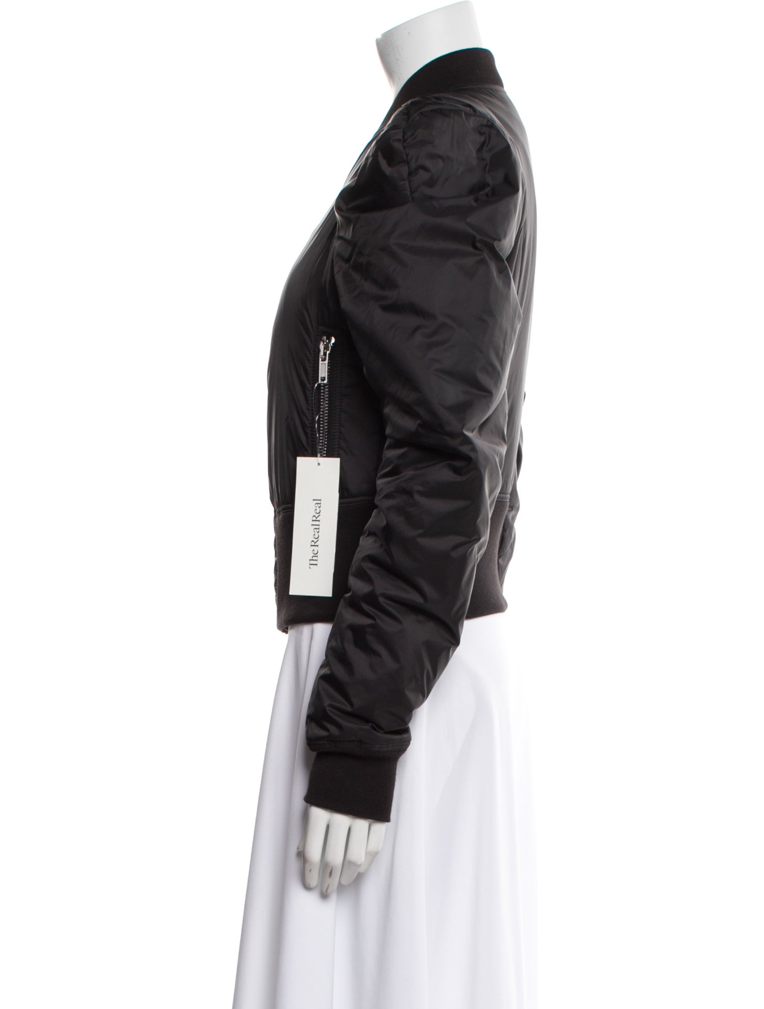 Rick Owens Drkshdw Flight Puffer Bomber Jacket