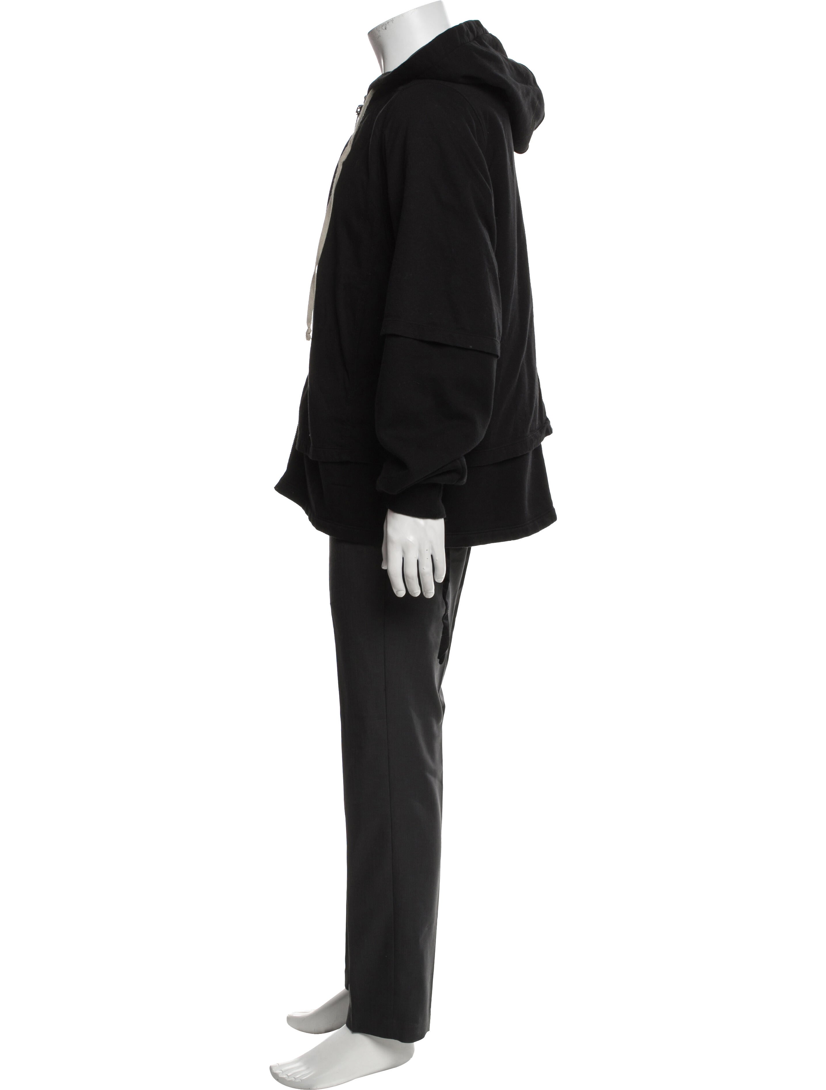 Rick Owens Drkshdw Hustler Crew Neck Hoodie