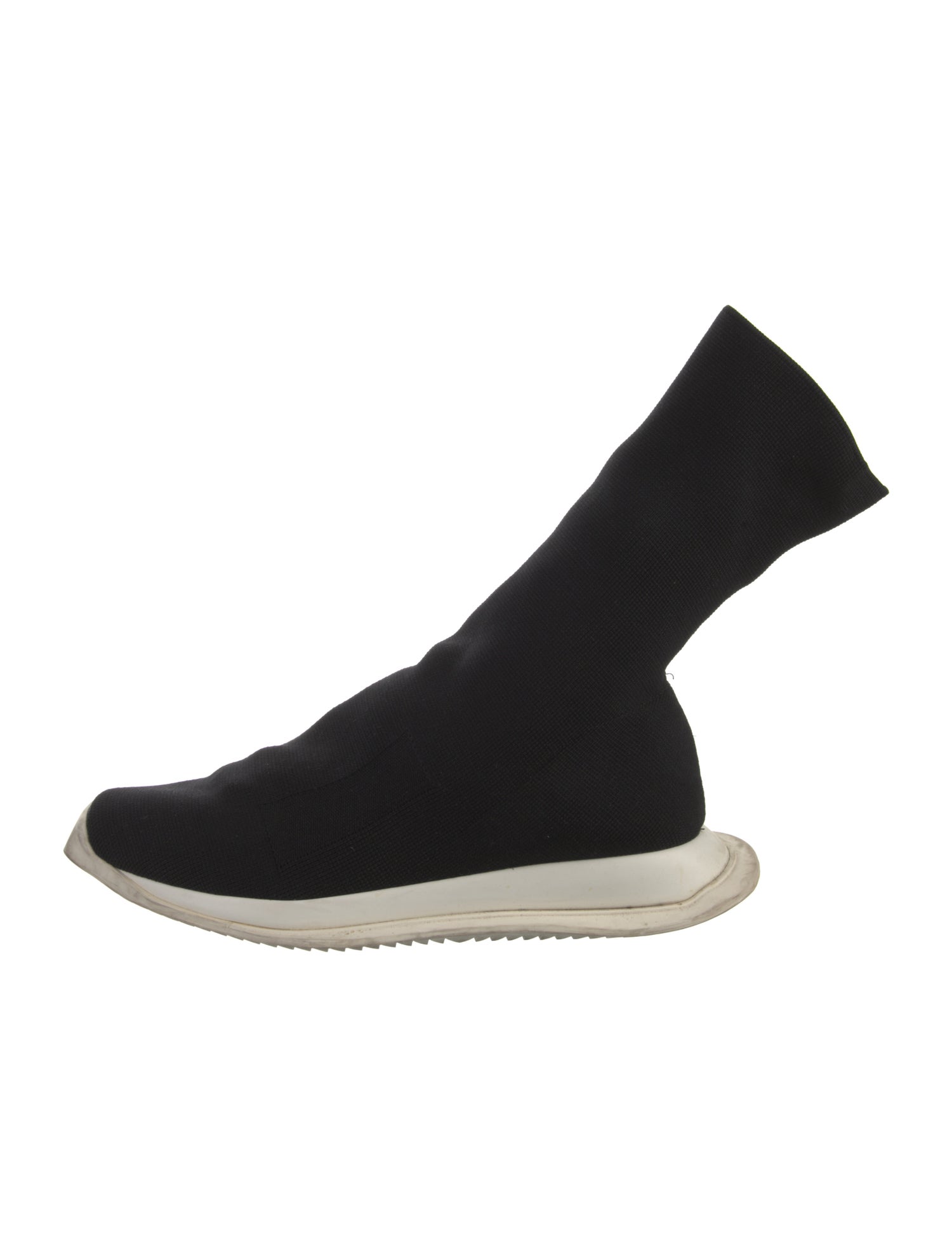 Rick Owens Drkshdw Colorblock Pattern Sock Boots