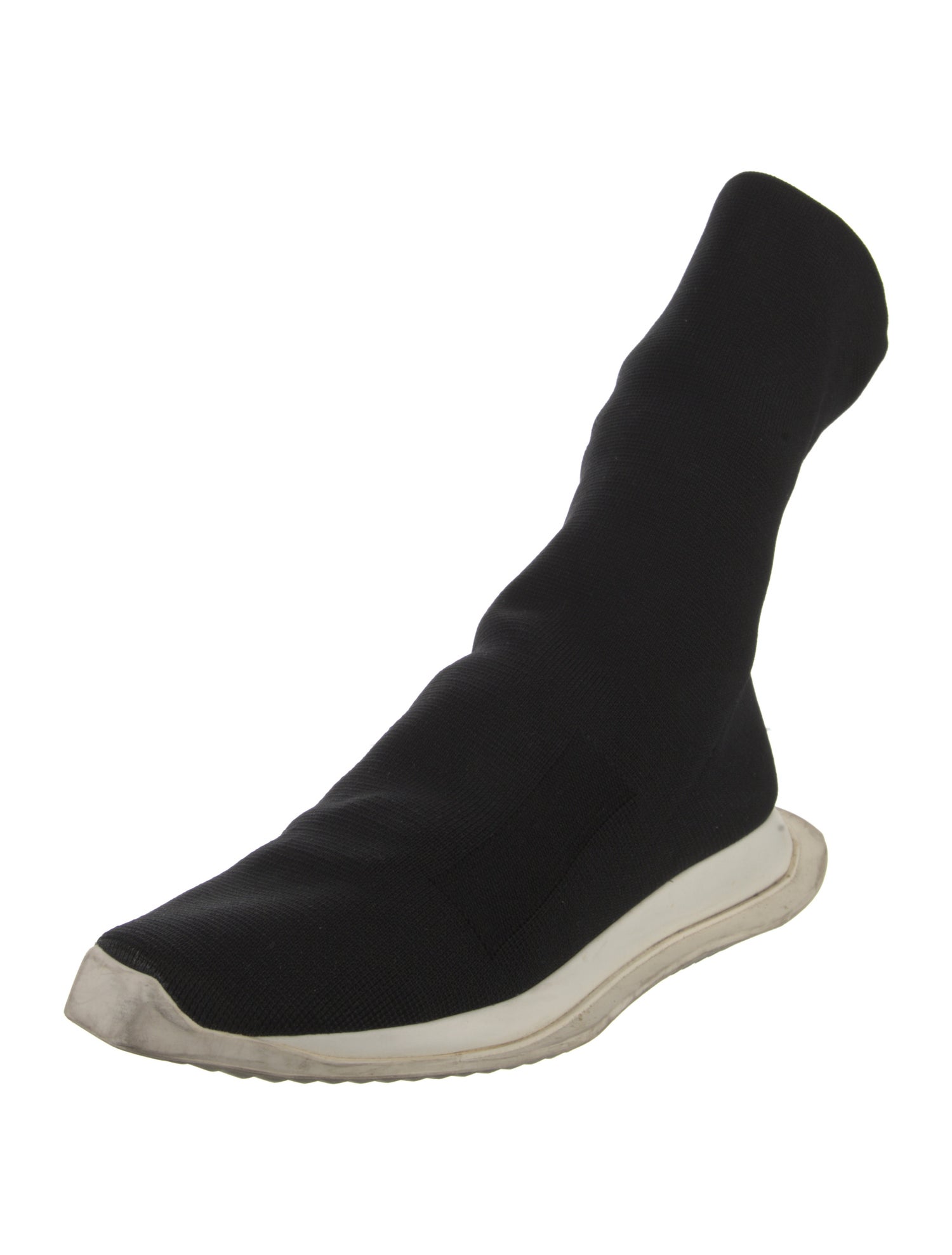 Rick Owens Drkshdw Colorblock Pattern Sock Boots