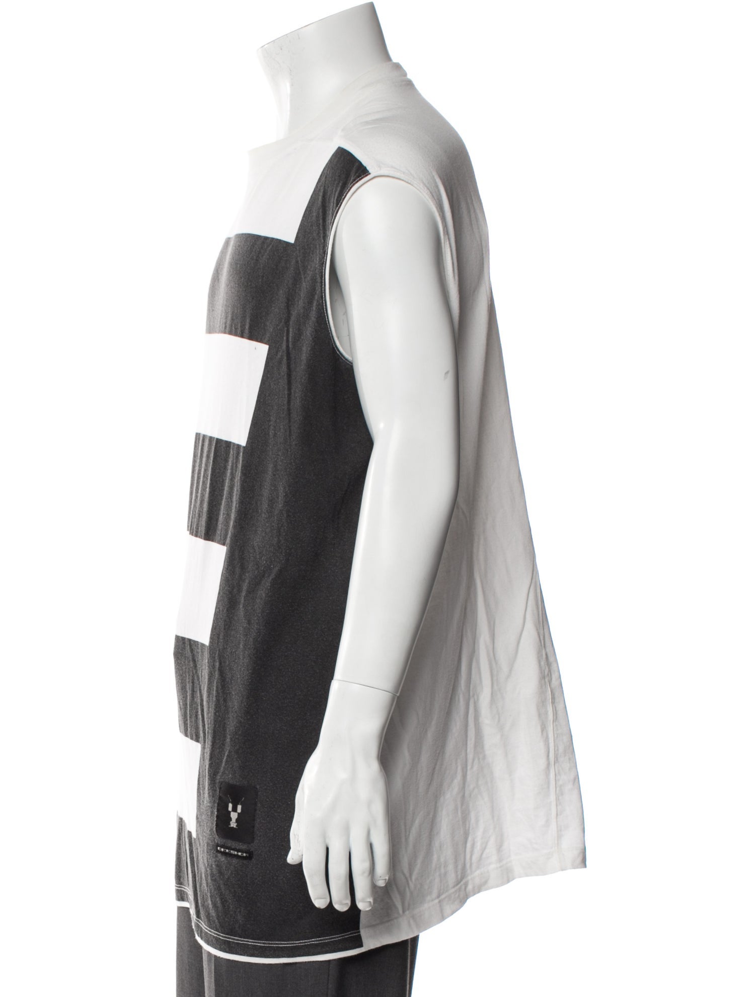 Rick Owens Drkshdw Striped Crew Neck T-Shirt