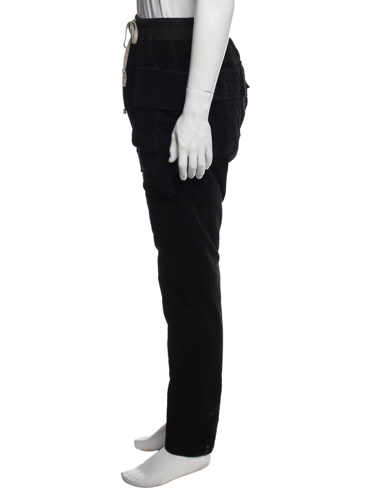 Rick Owens Drkshdw Corduroy Creatch Cargo Cargo Pants