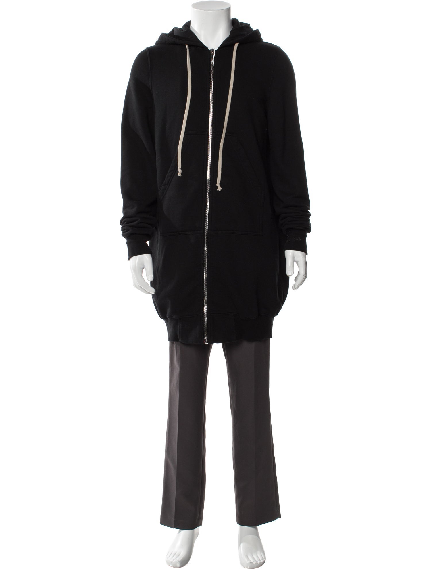 Rick Owens Drkshdw Crew Neck Long Sleeve Hoodie
