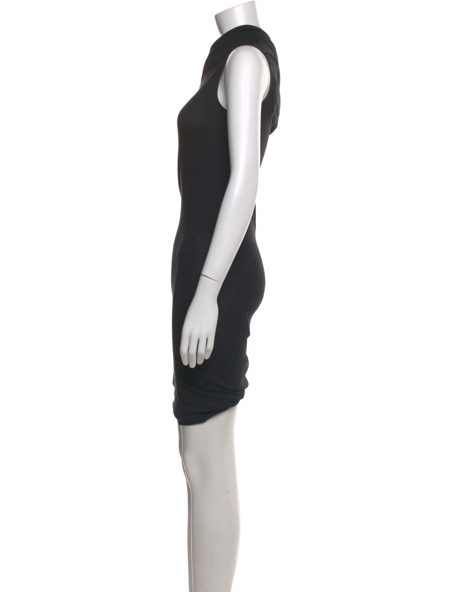 Rick Owens Drkshdw One-Shoulder Knee-Length Dress