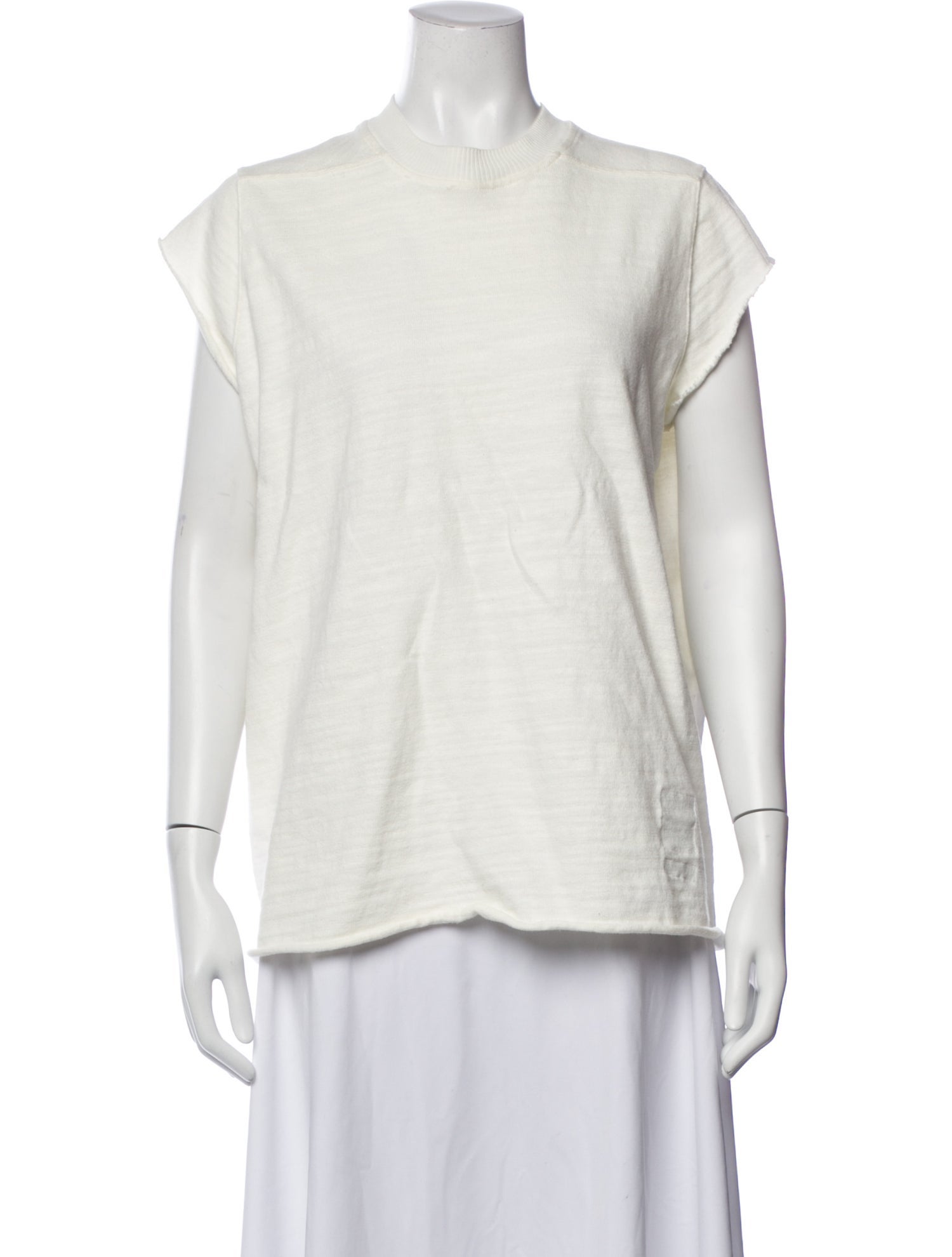 Rick Owens Drkshdw Crew Neck Sleeveless T-Shirt