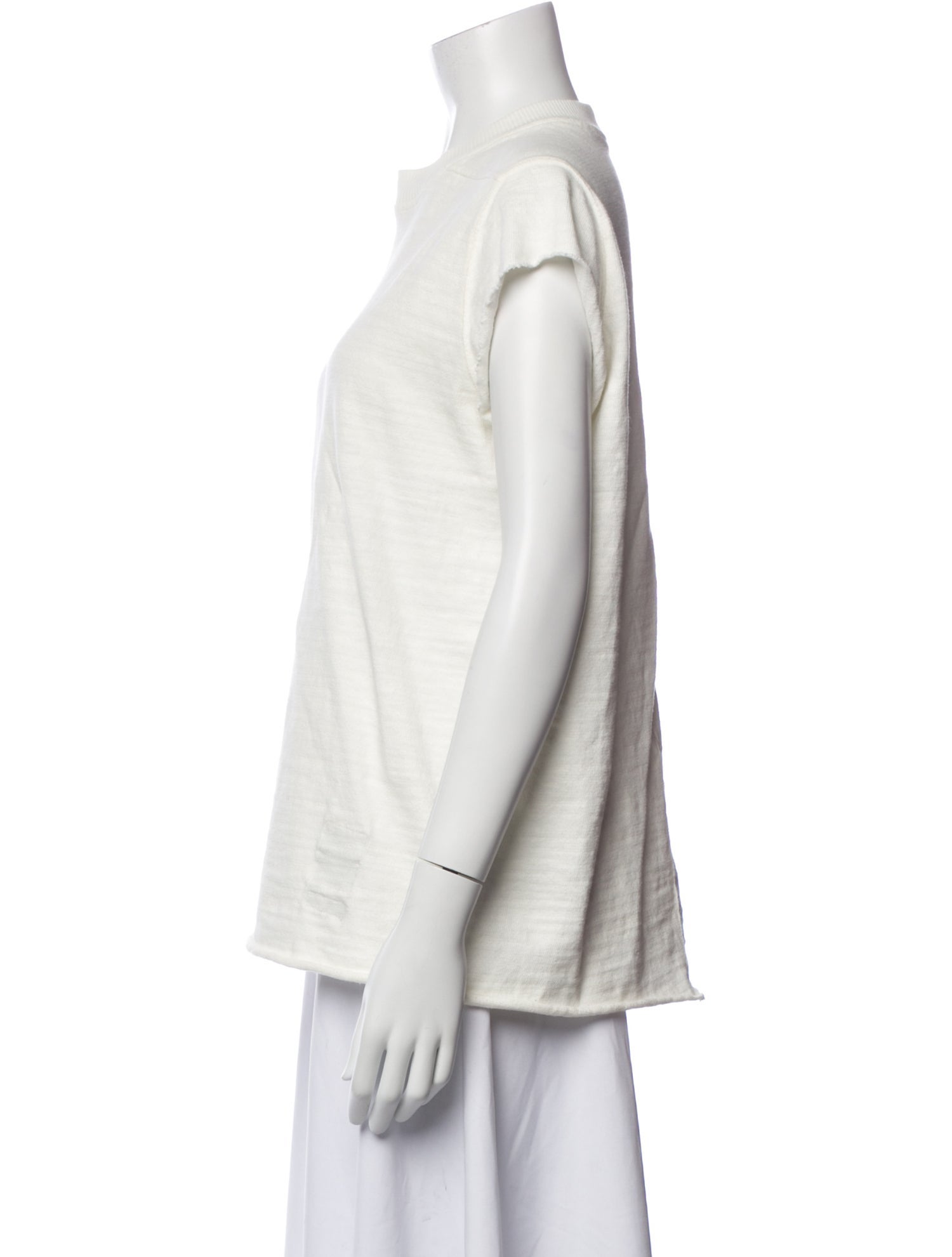 Rick Owens Drkshdw Crew Neck Sleeveless T-Shirt