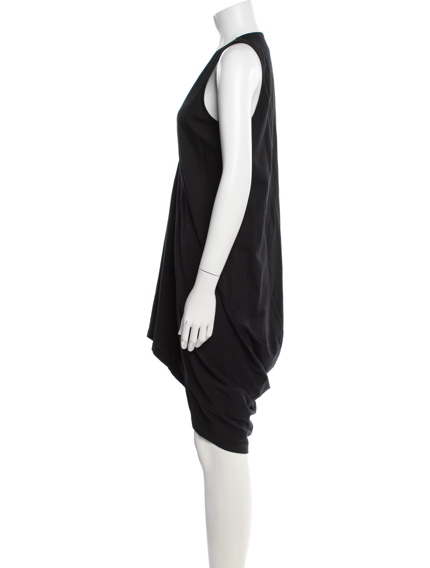 Rick Owens Drkshdw V-Neck Mini Dress