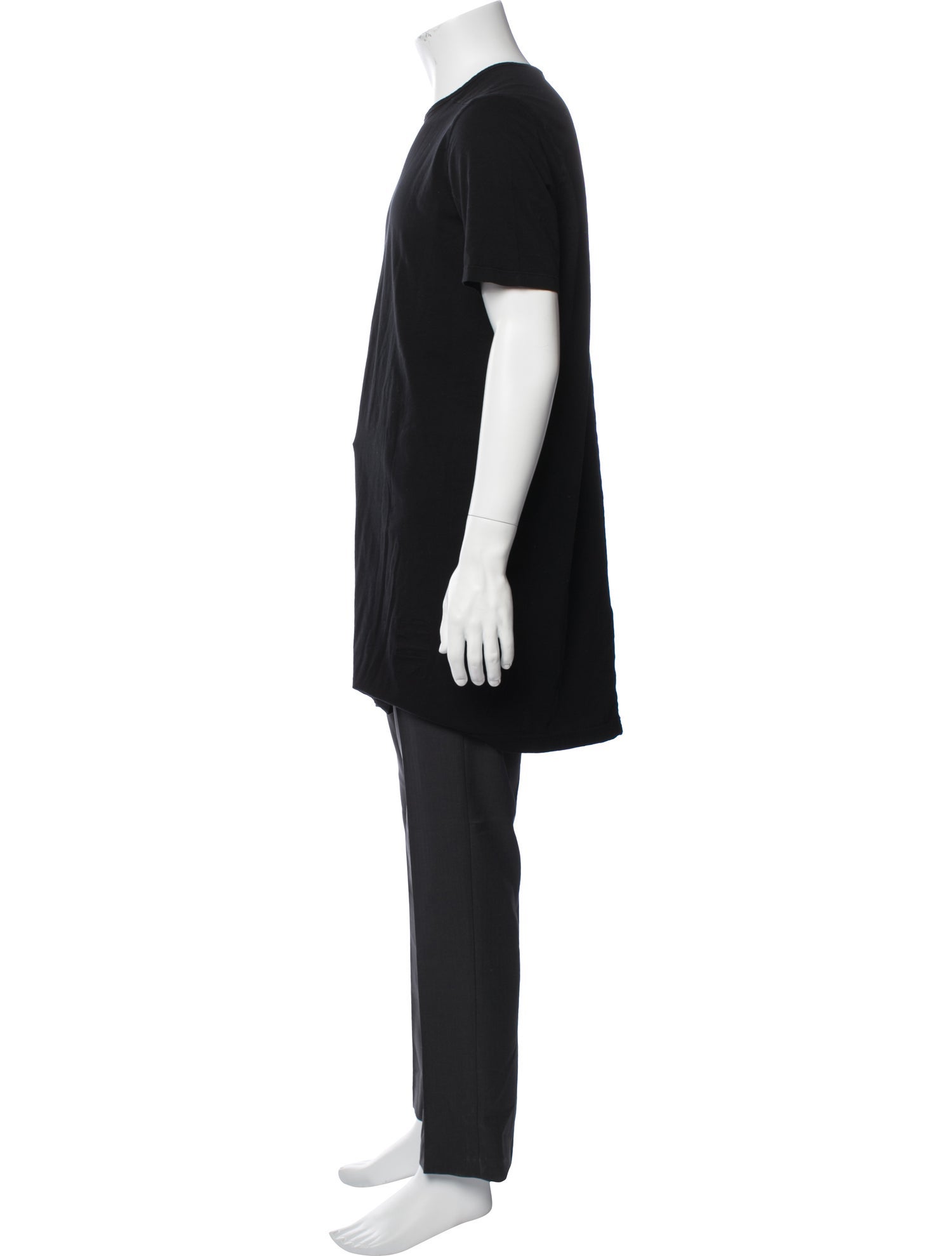Rick Owens Drkshdw Scoop Neck Short Sleeve T-Shirt