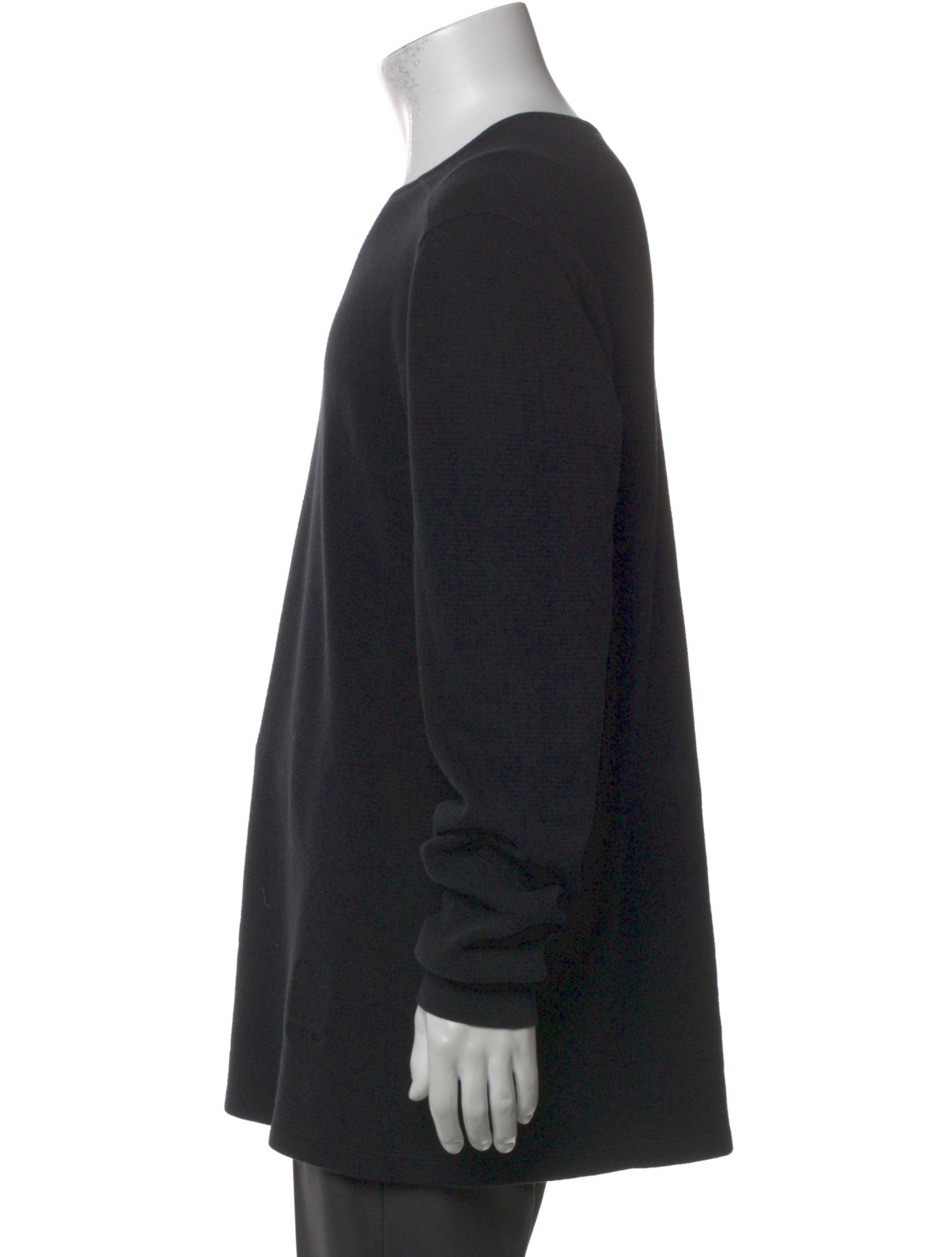 Rick Owens Drkshdw Crew Neck Long Sleeve T-Shirt