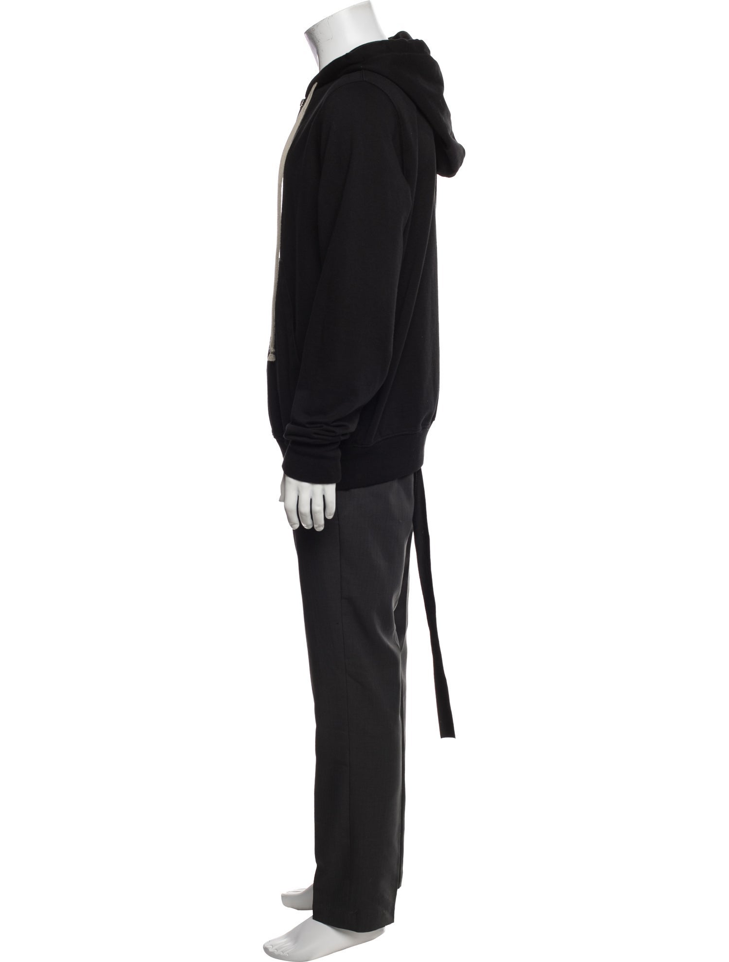 Rick Owens Drkshdw Crew Neck Long Sleeve Hoodie