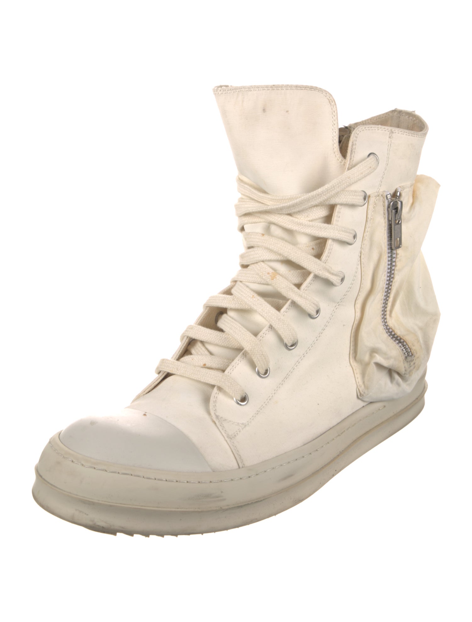 Rick Owens Drkshdw Canvas Sneakers
