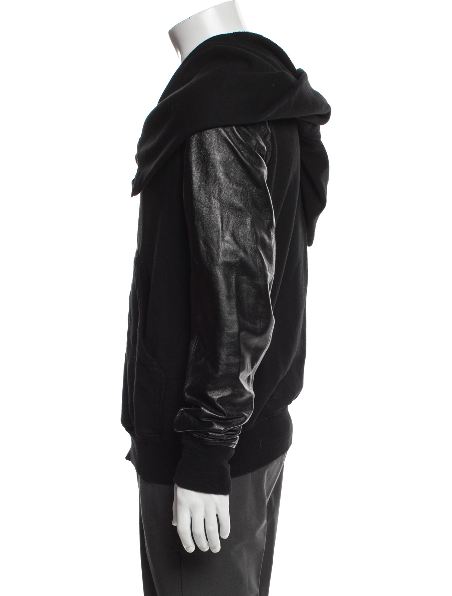 Rick Owens Drkshdw Crew Neck Long Sleeve Hoodie